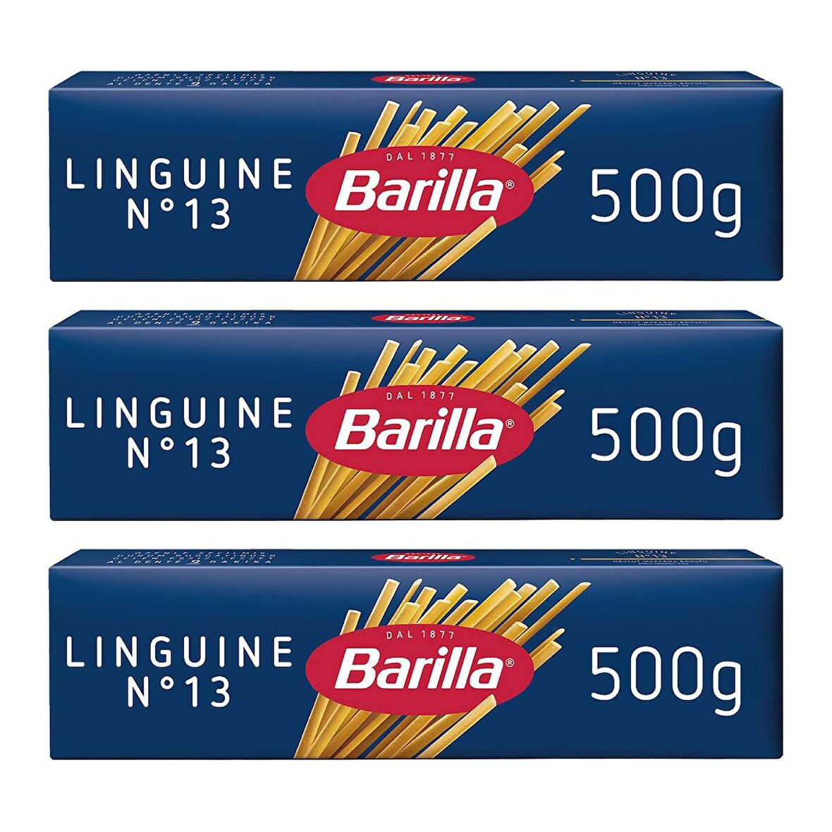 Barilla Linguine Yassı Spagetti 500 G X 3 Adet