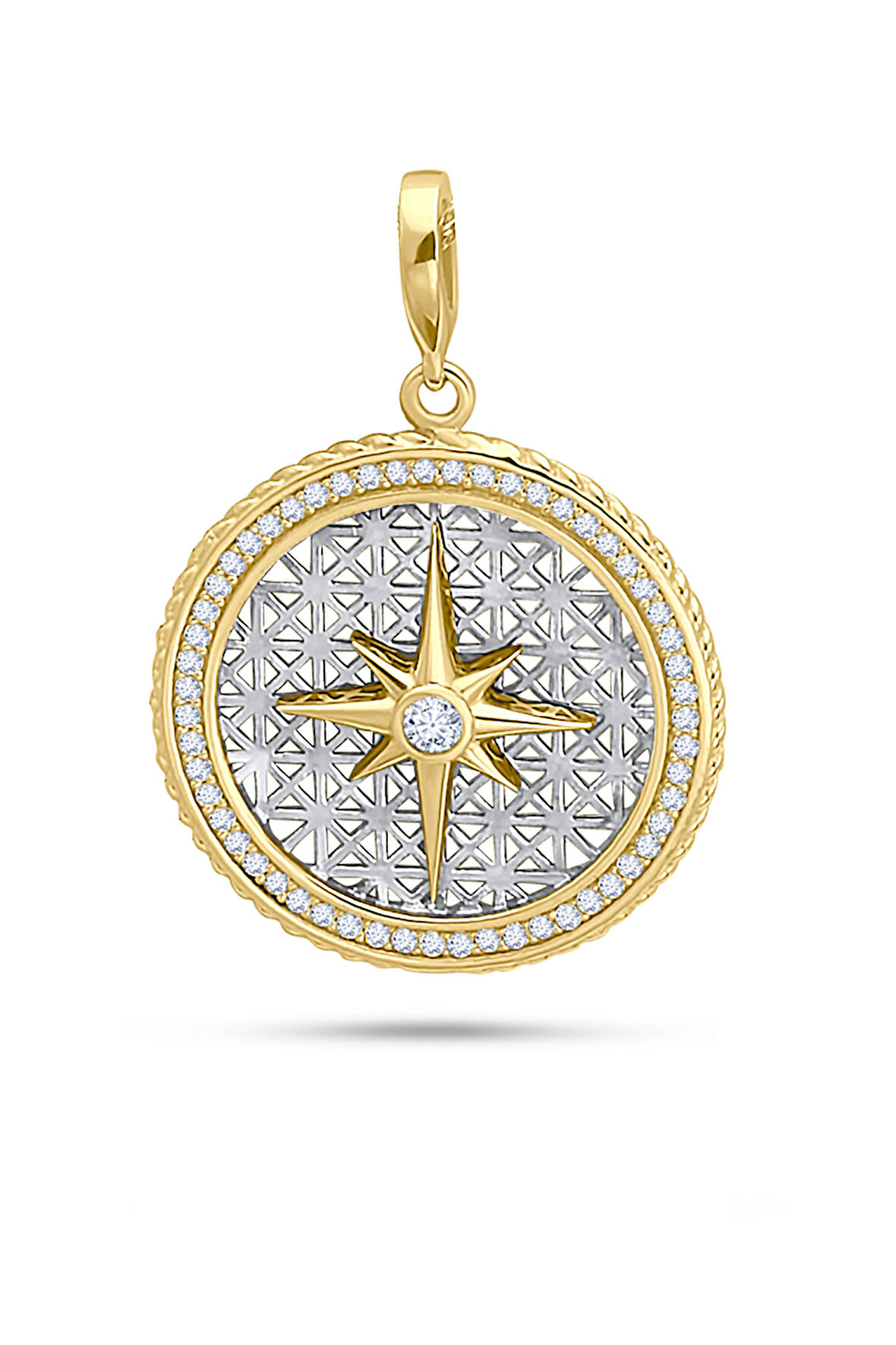 Kuzey Yıldızı Altın Kolye Ucu