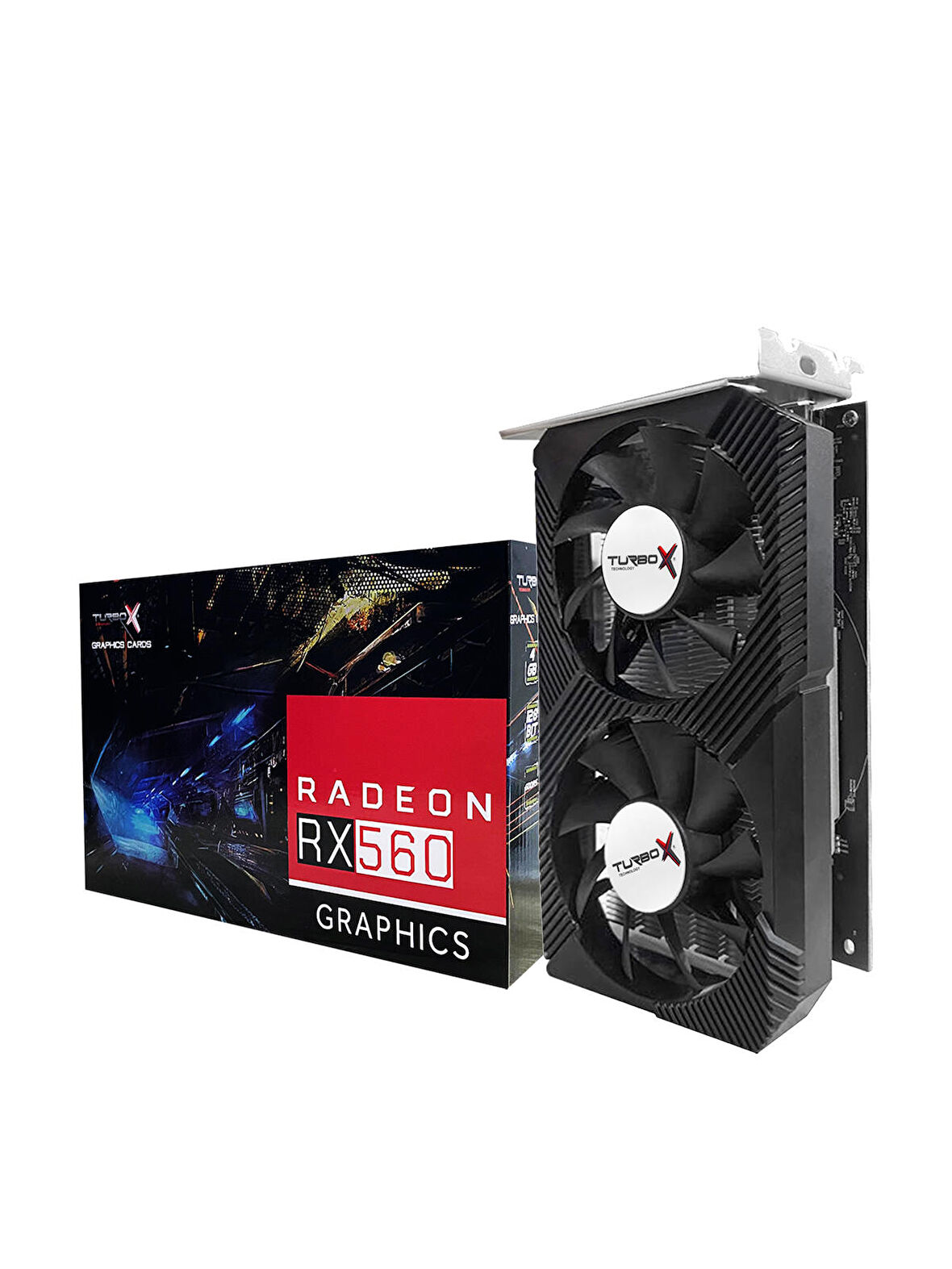 Turbox Arcade Hero N RX 560 128 Bit GDDR5 4 GB Ekran Kartı