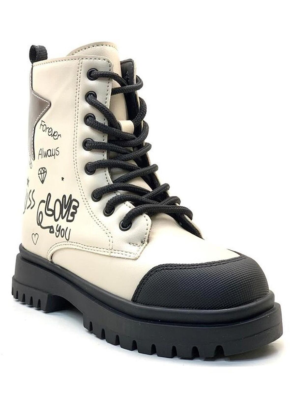 Trendyshose1566 İçi Polarlı Soğuk Geçirmez Çocuk Bot