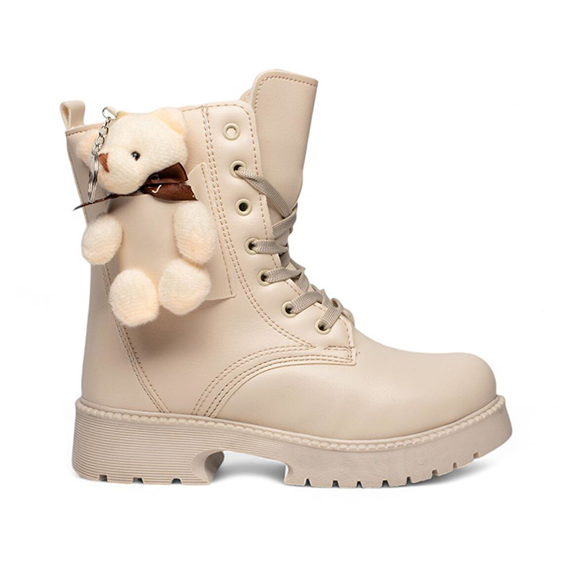 Trendyshose 2150 Kız Çocuk Postal  Kaymaz Taban  Bot