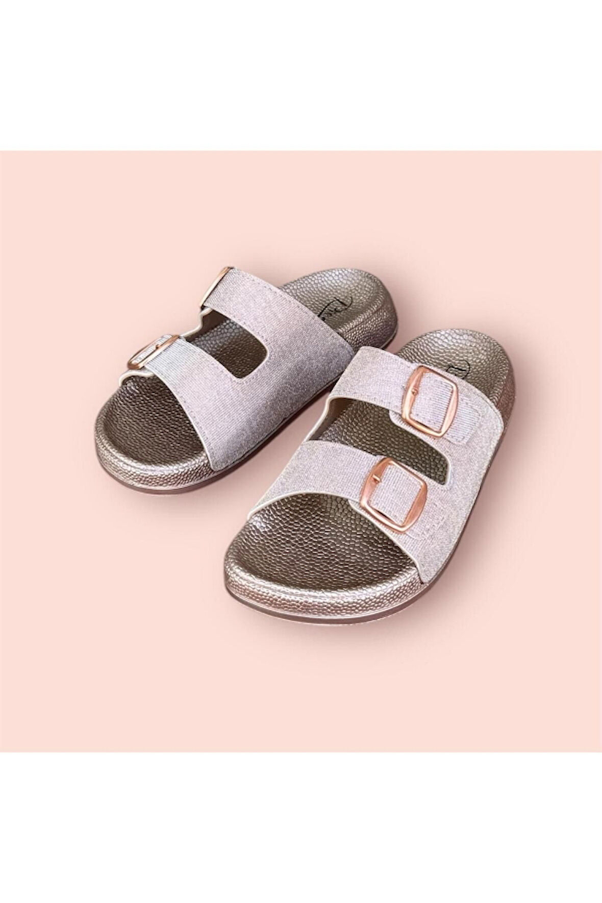 Trendyshose 20061 Simli Kadın Anatomic Terlik