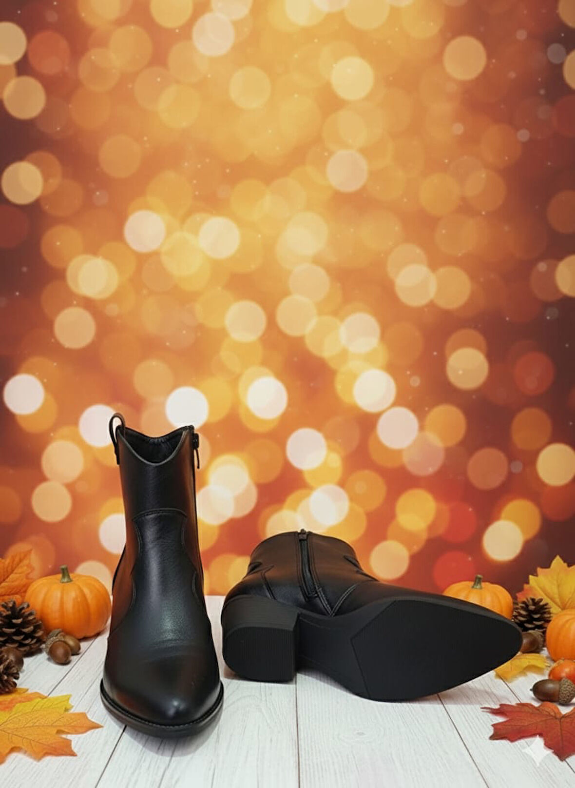 Trendyshose 06749 Kalın Topuk Rahat Kadın Günlük Bot