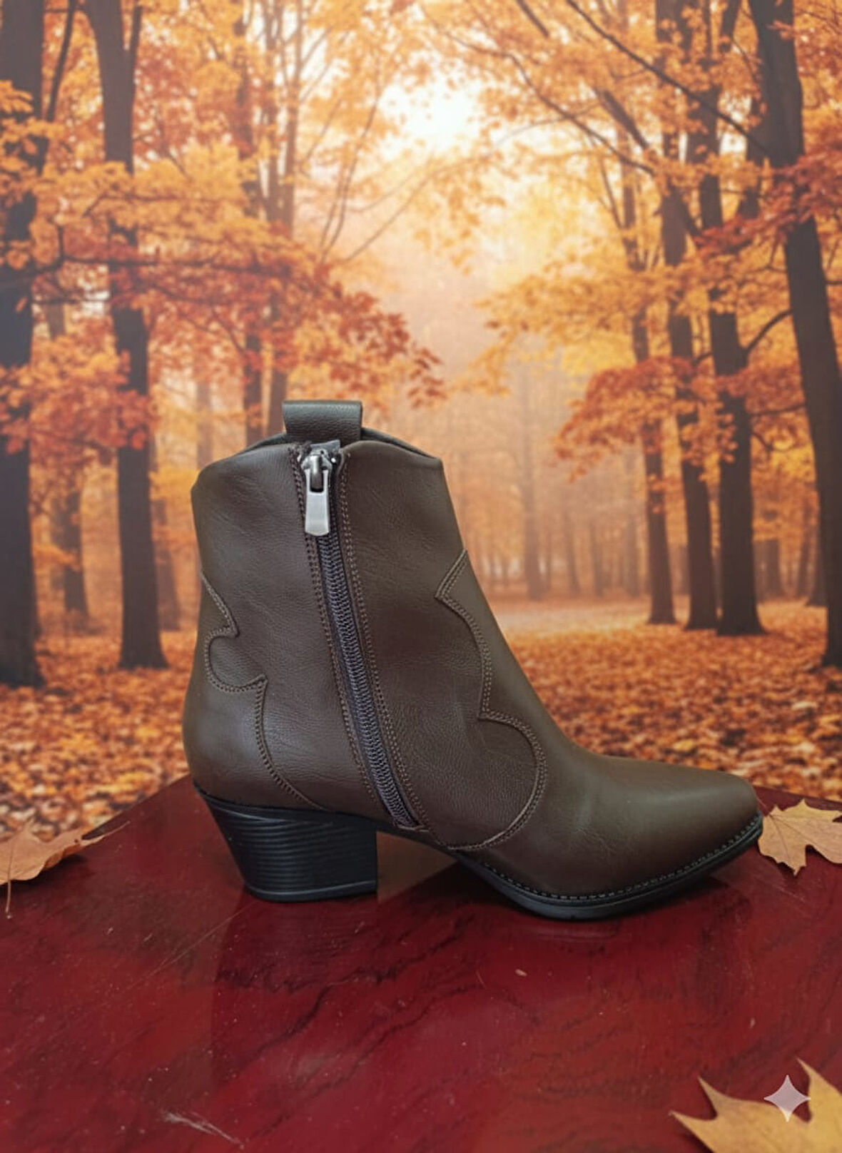 Trendyshose 06749 Kalın Topuk Rahat Kadın Günlük Bot