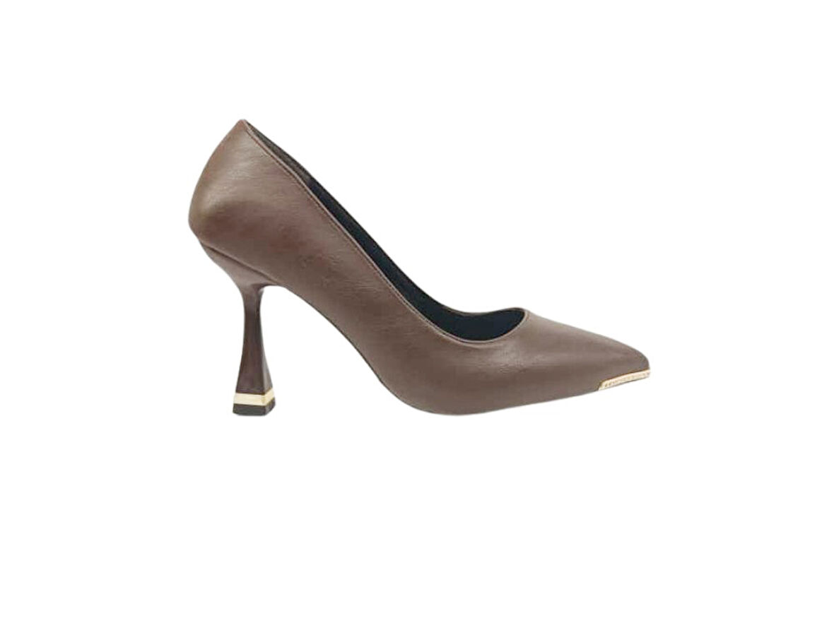 Trendyshose 6771 İnce Topuk Rahat Kalıp Kadın Ayakkabı