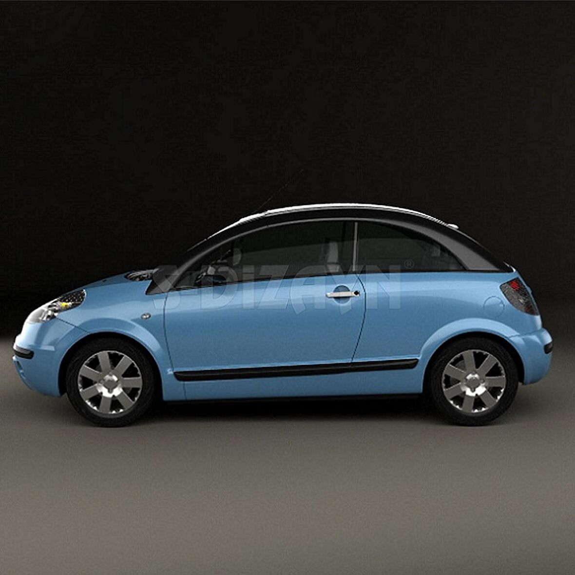 S-Dizayn Citroen C3 Krom Kapı Kolu 2 Kapı 2002-2009