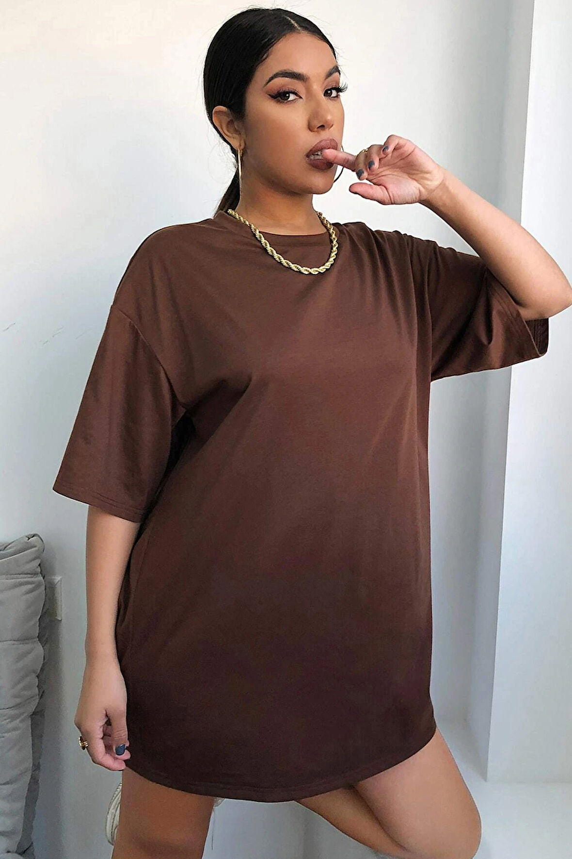 Uyguntarz Unisex Pusula Baskılı T-shirt