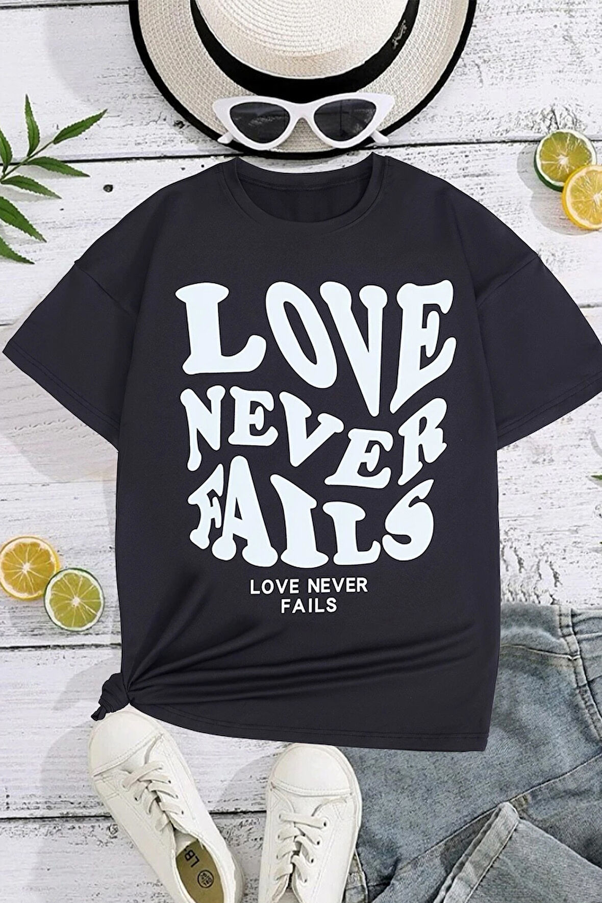 Uyguntarz Çocuk Love Pamuklu Tshirt