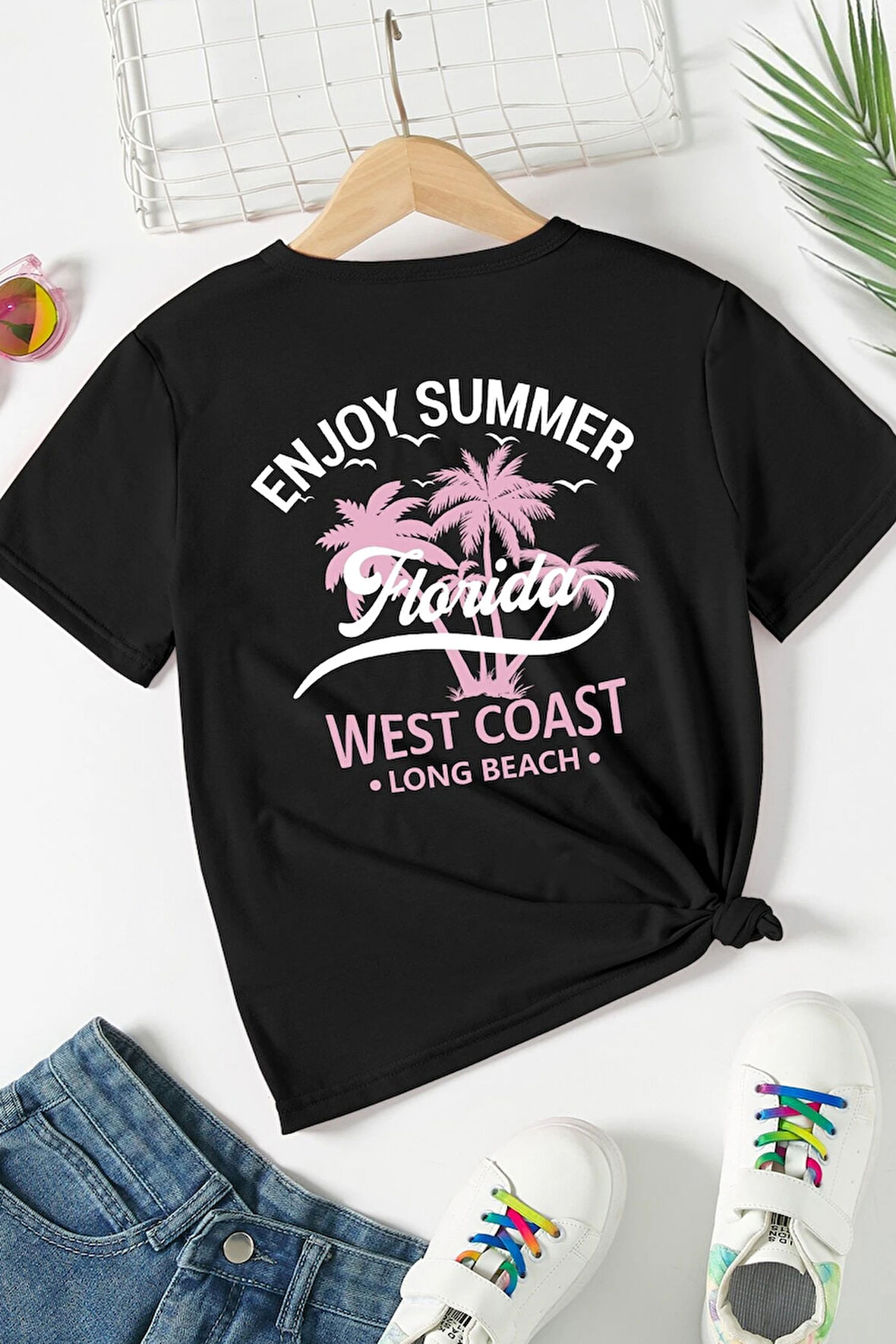 Uyguntarz Çocuk California Pamuklu Tshirt