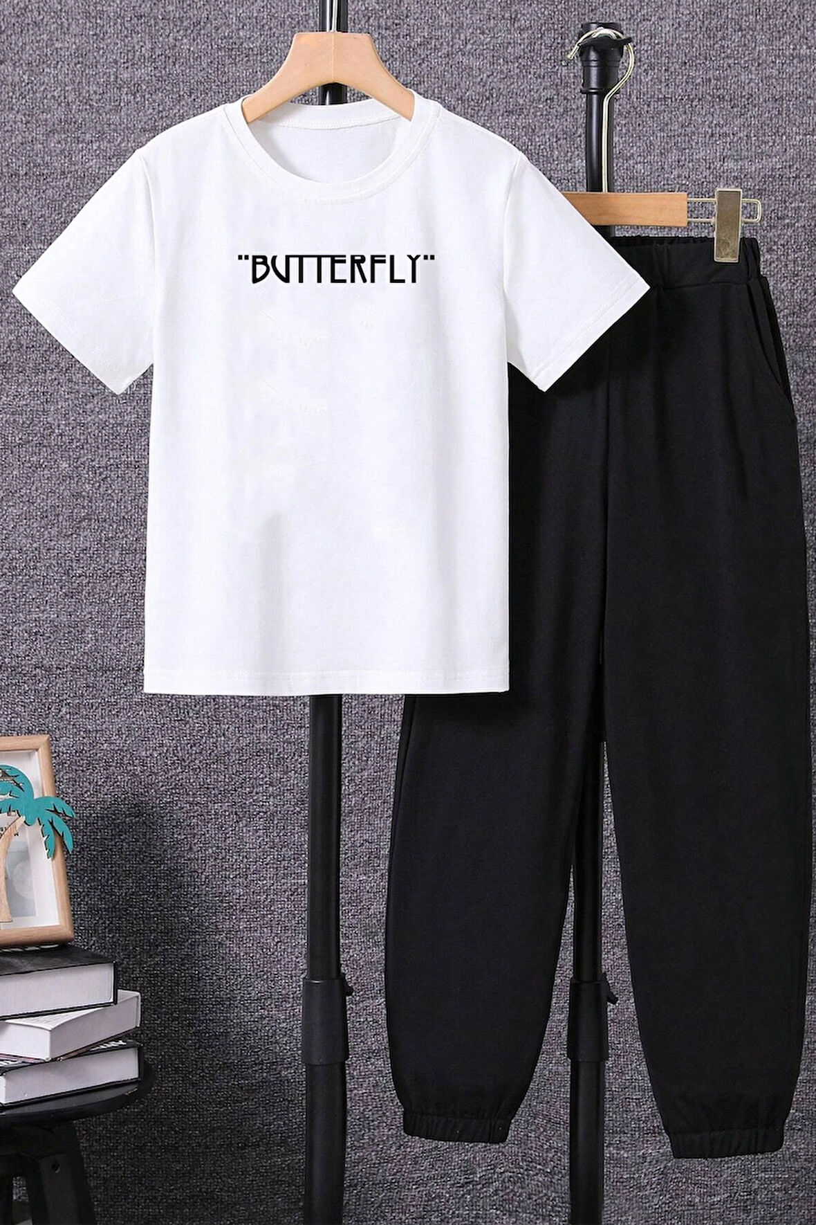 Uyguntarz Çocuk Butterfly Alt - Üst Eşofman Takımı