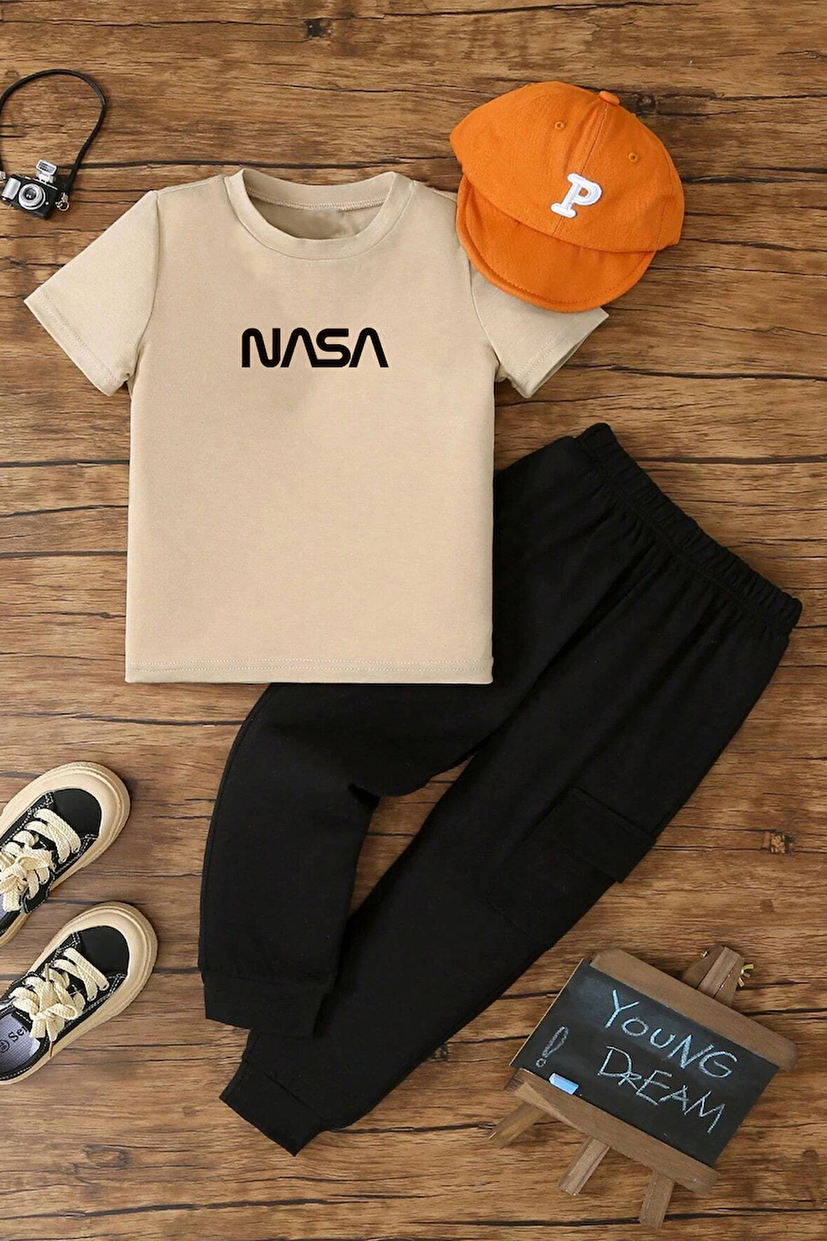 Uyguntarz Çocuk Nasa Alt - Üst Eşofman Takımı