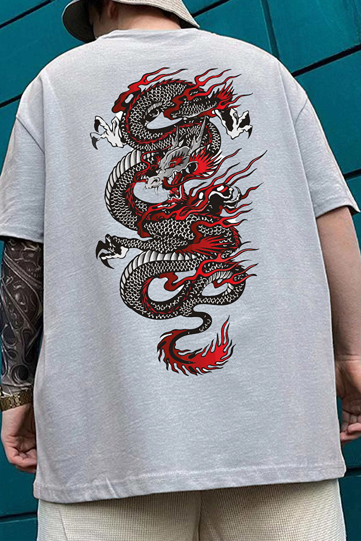 Uyguntarz Unisex Chinesebox Baskılı T-shirt
