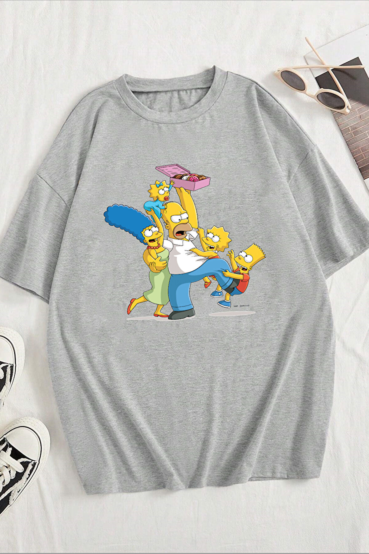 Uyguntarz Unisex Çılgın Aile Tasarım Tshirt