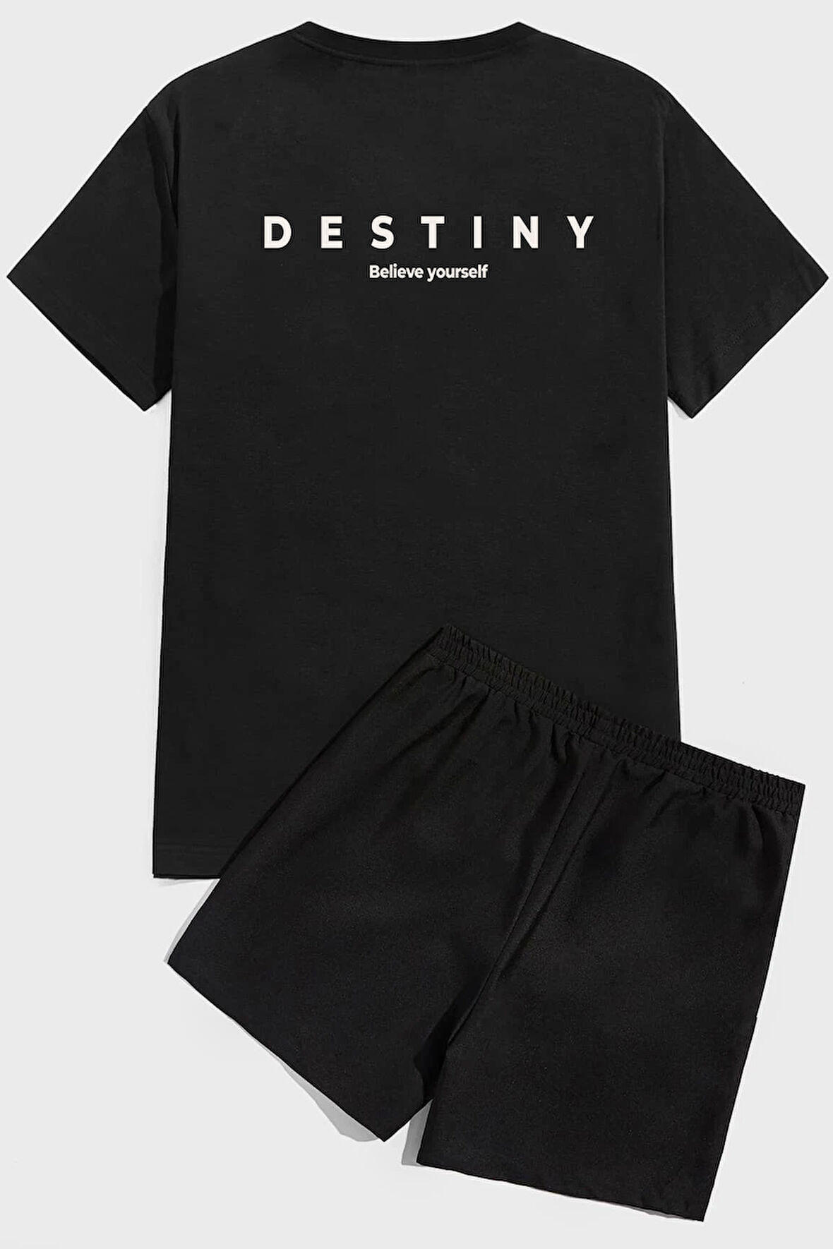 Uyguntarz Destiny  Baskı Şort Takım