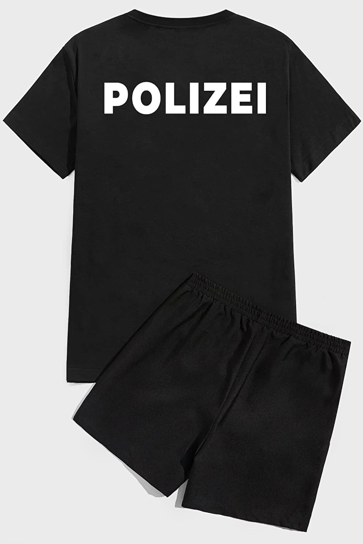 Uyguntarz Polizei Baskı Şort Takım