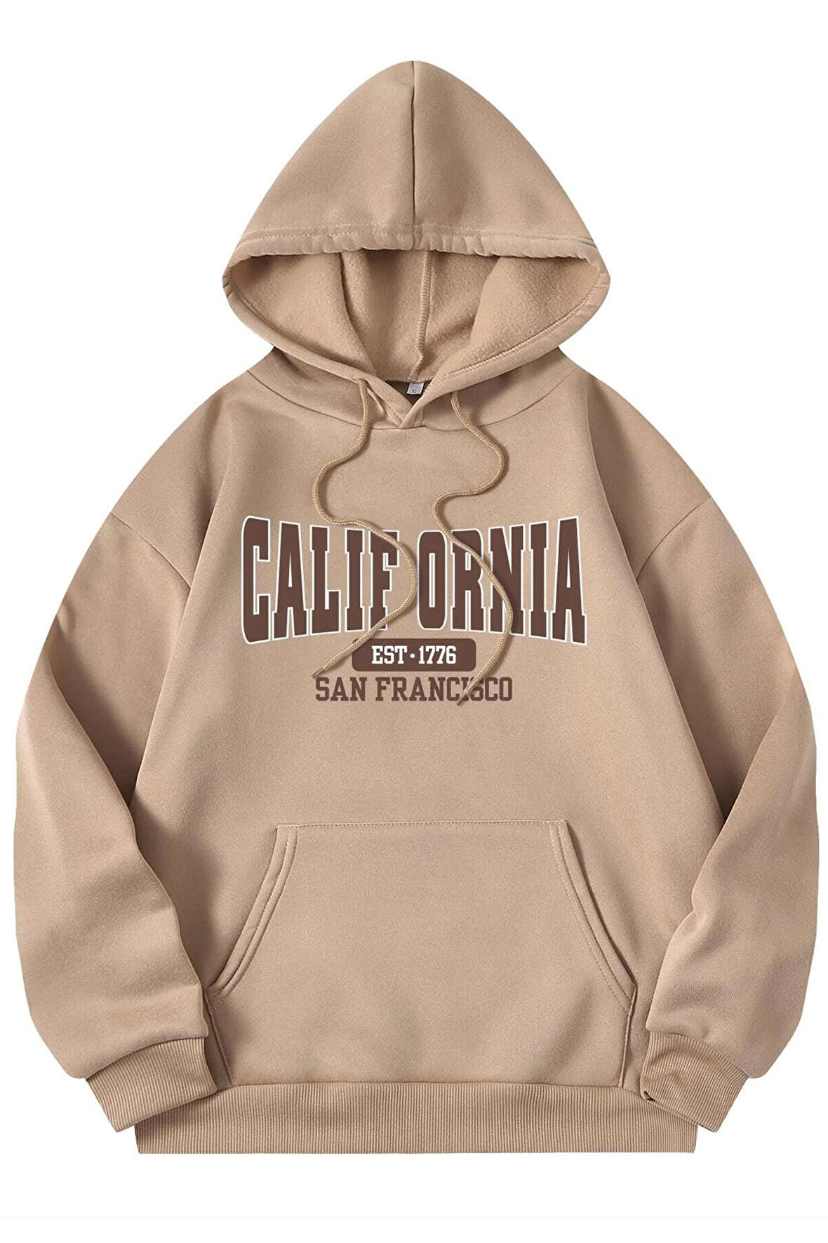 Uyguntarz Unisex California Baskılı Sweatshirt