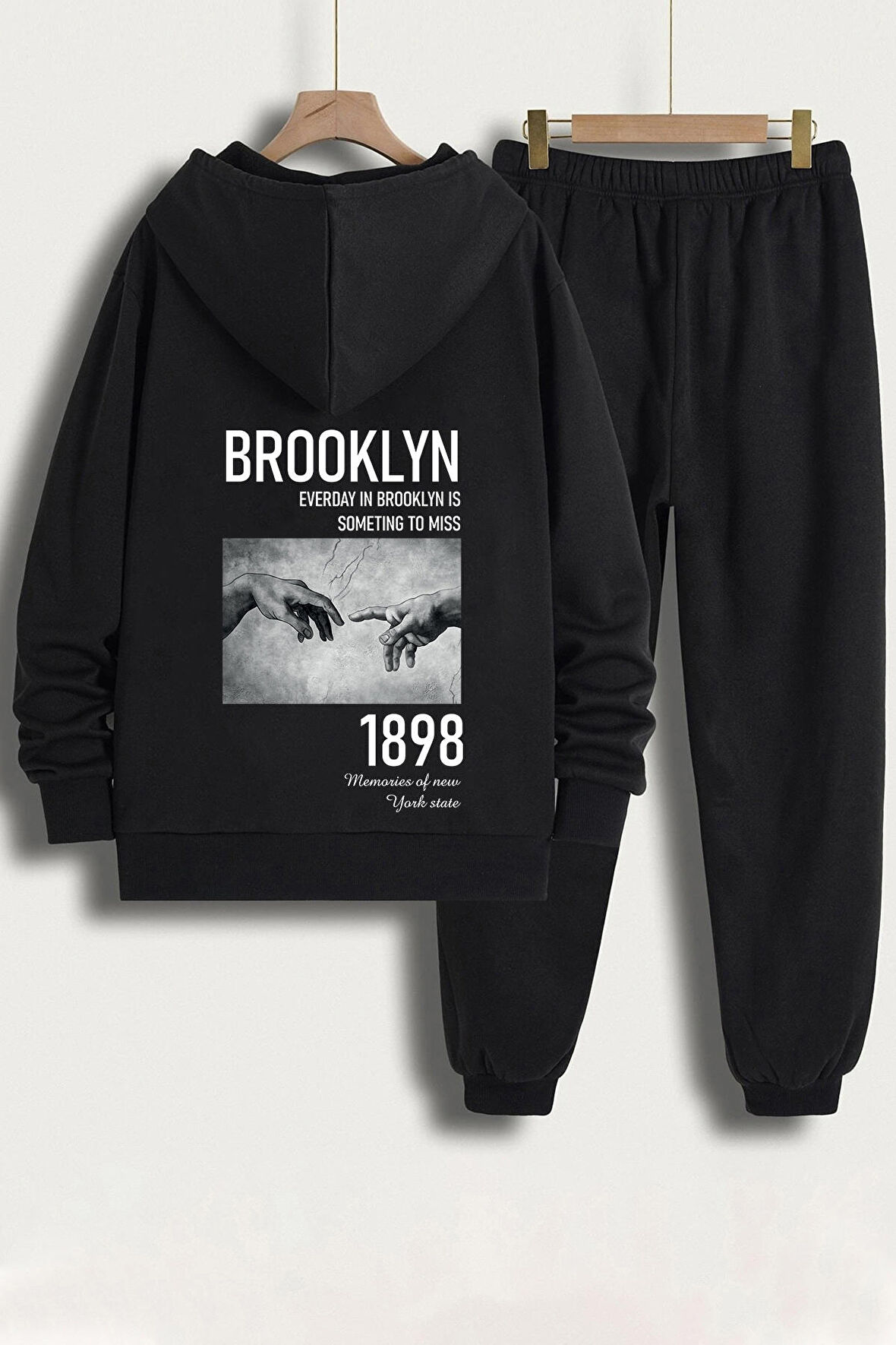 Uyguntarz Unisex 1898 Brooklyn Baskılı Eşofman Takımı