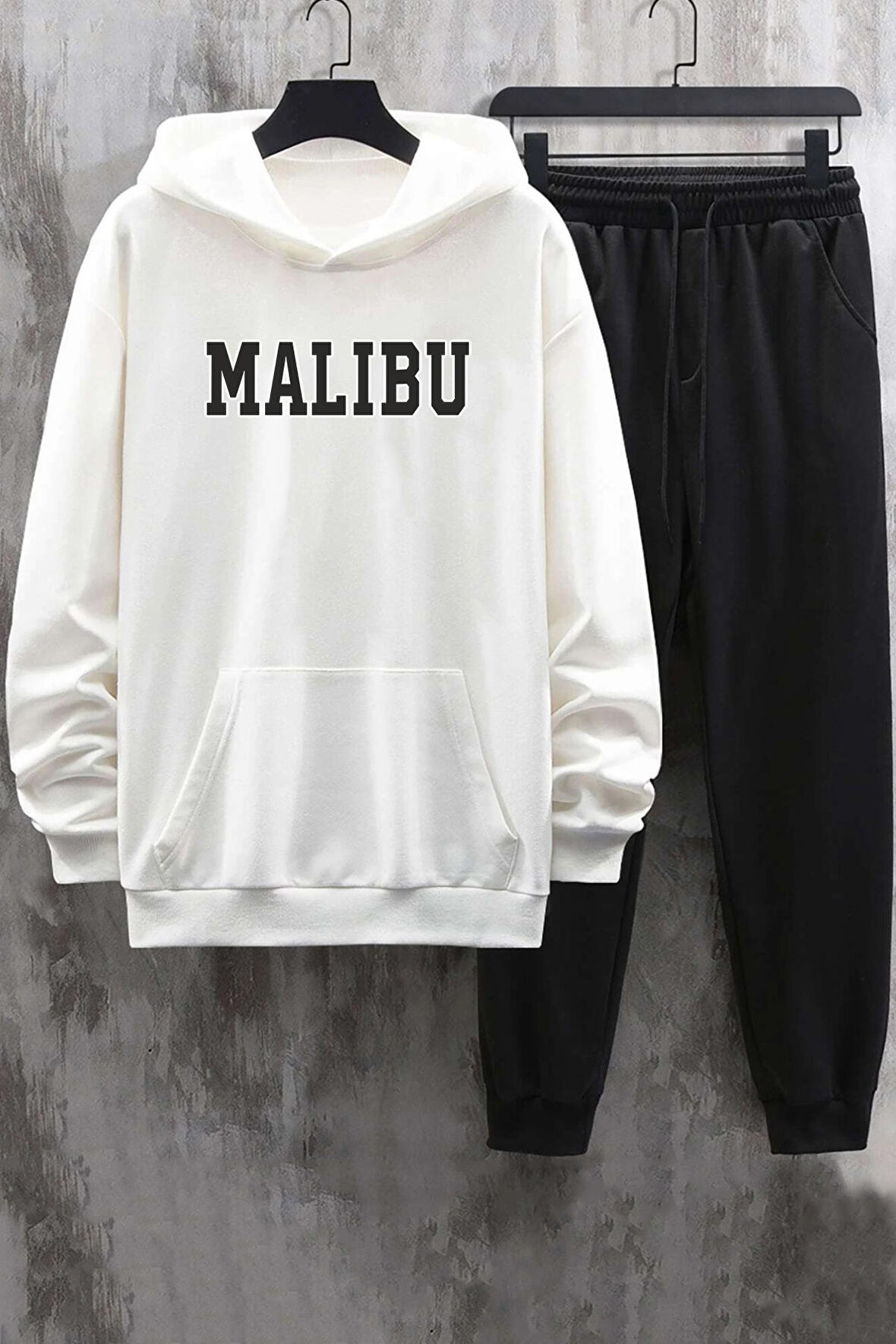 Unisex Malibu Baskılı Eşofman Takımı