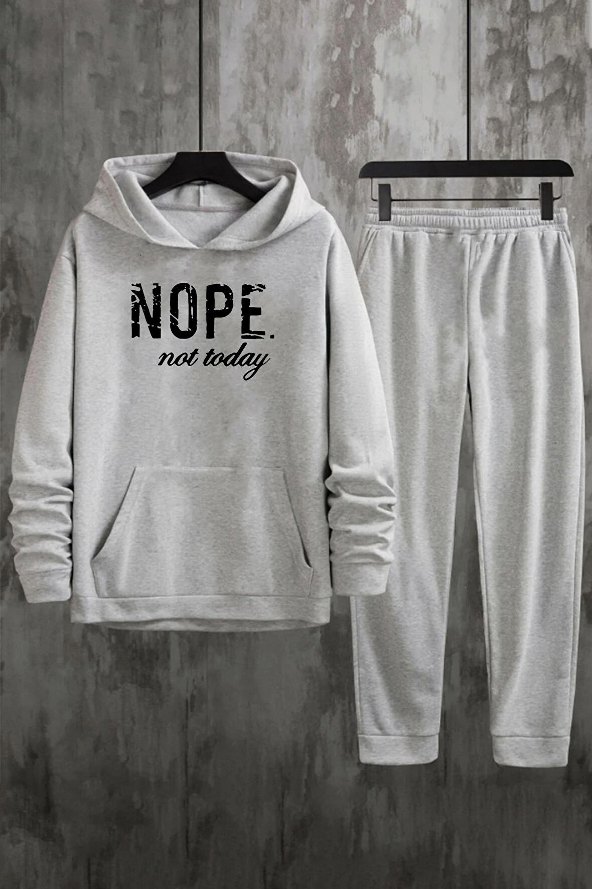 Uyguntarz Unisex Nope Baskılı Eşofman Takımı