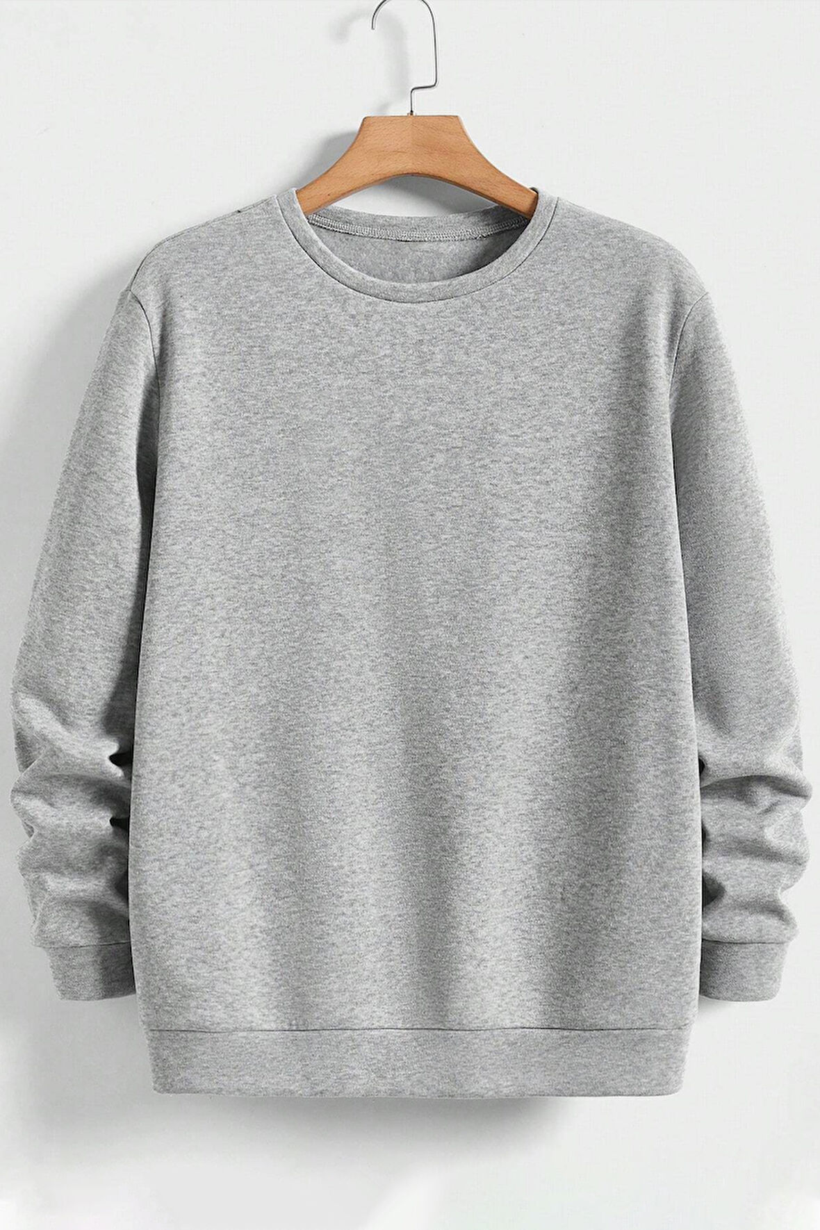 Uyguntarz Unisex Bisiklet Yaka Sweatshirt