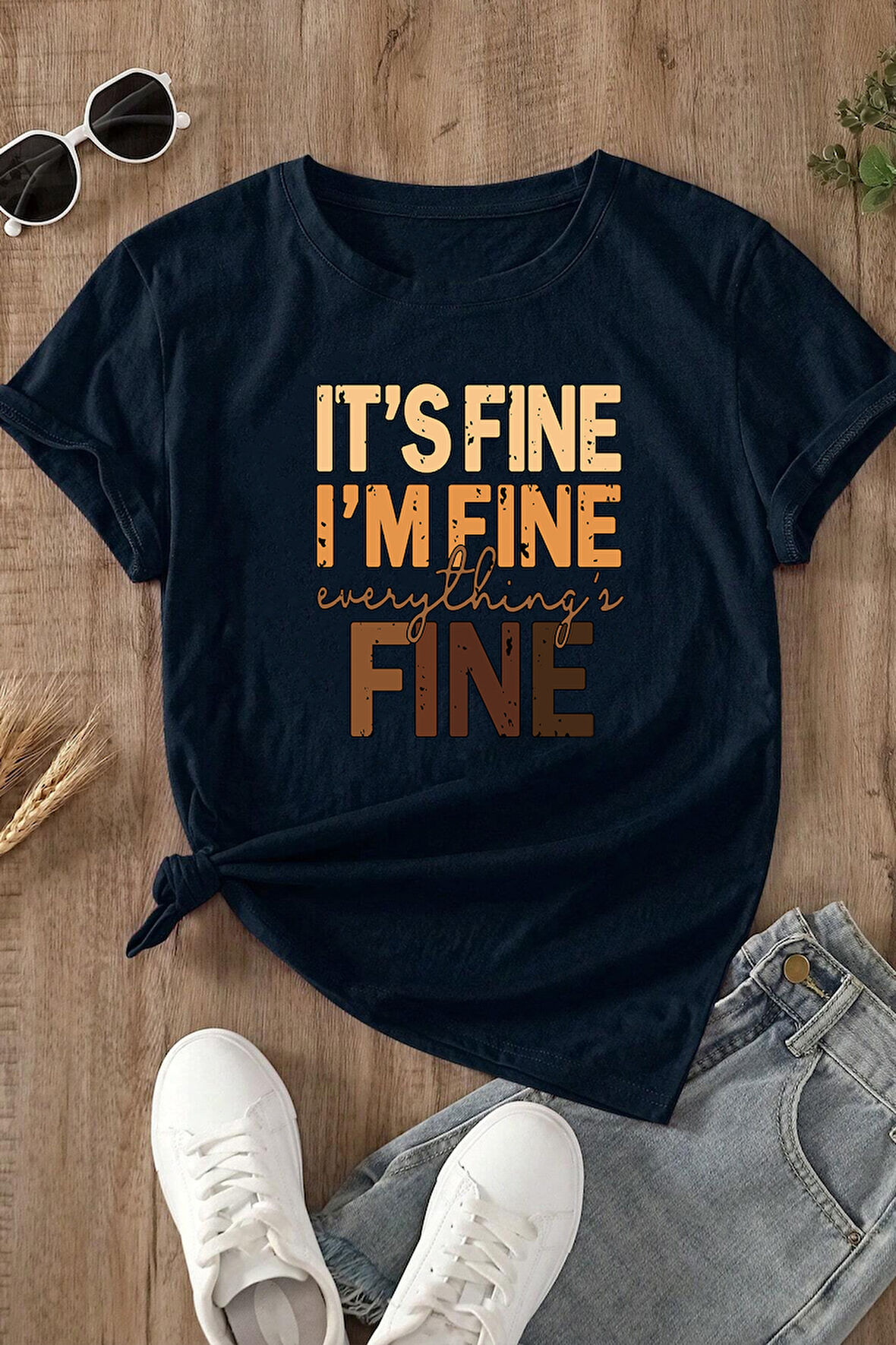 Uyguntarz Unisex Fine Baskılı T-shirt