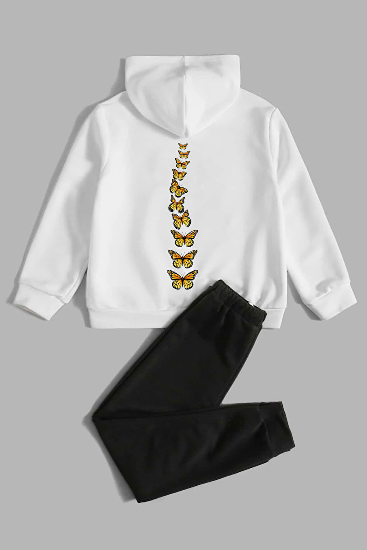 Uyguntarz Çocuk Kral Kelebek Baskılı Eşofman Takımı