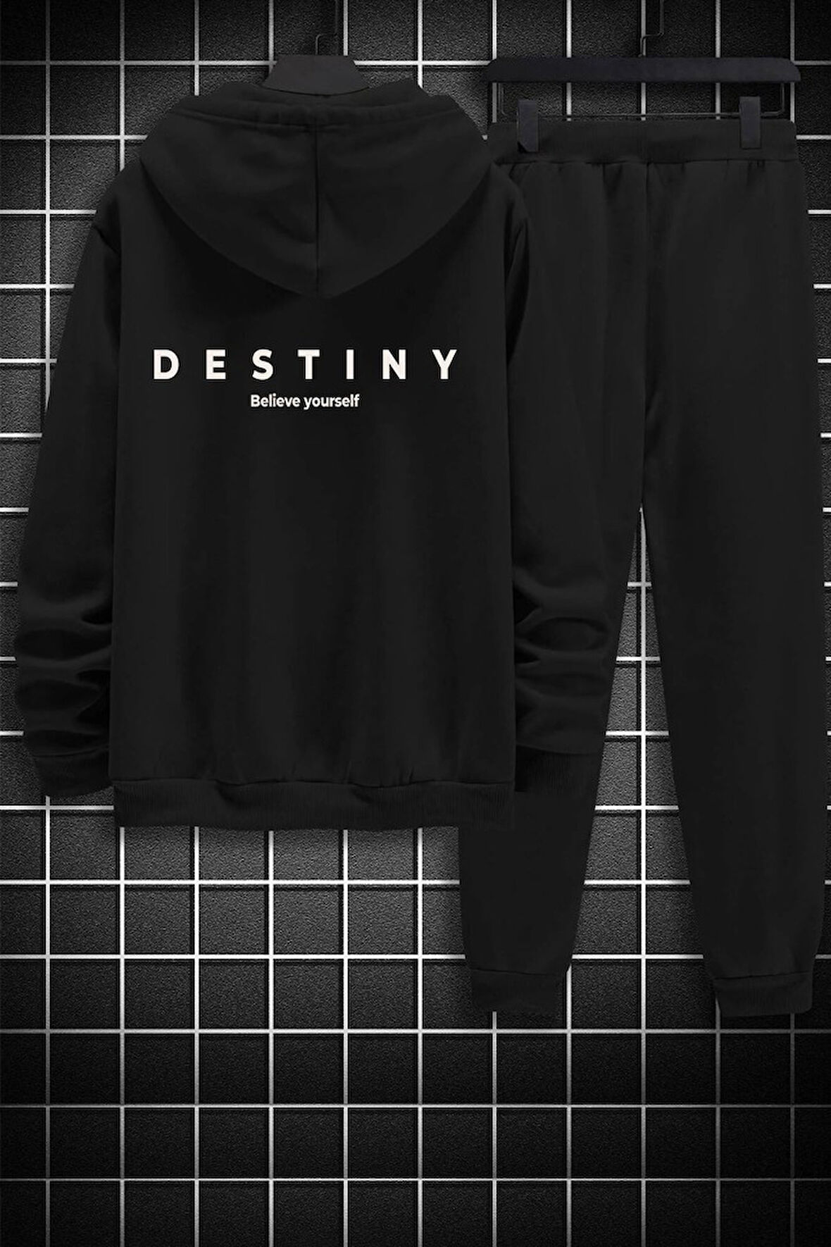 Uyguntarz Unisex Destiny Baskılı Eşofman Takımı