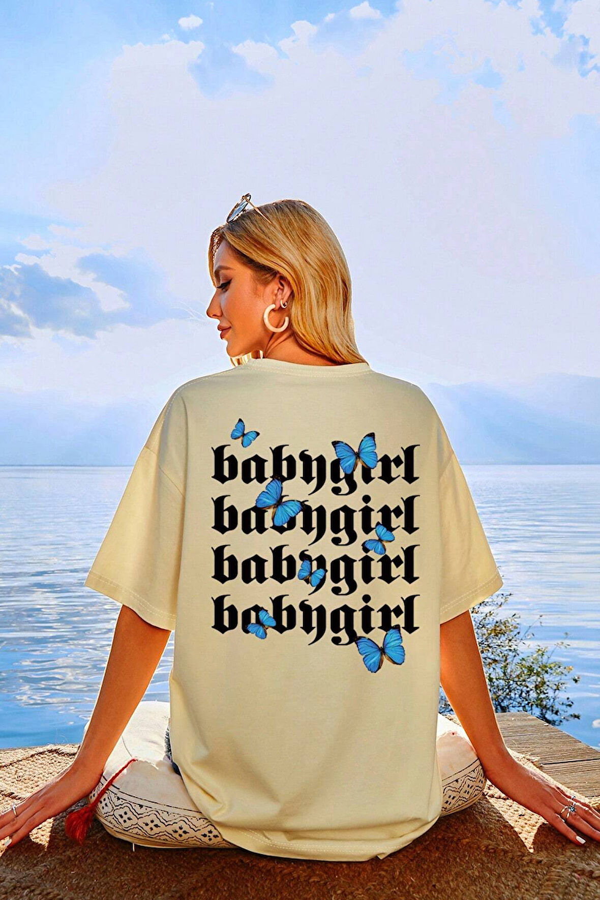 Uyguntarz Unisex Babygirl Baskılı Tasarım Tshirt