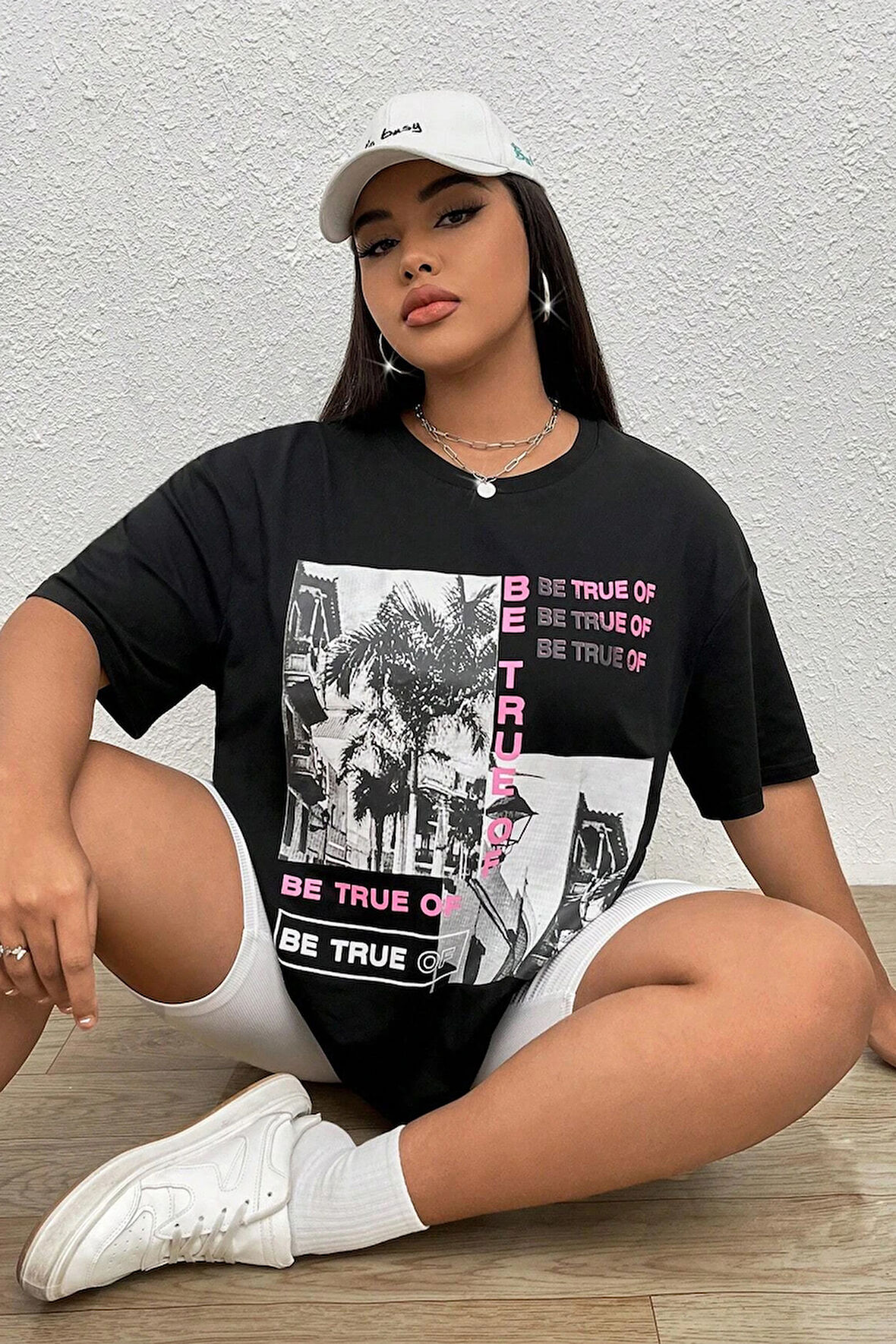 Uyguntarz Unisex Be True Of Baskılı Tasarım Tshirt