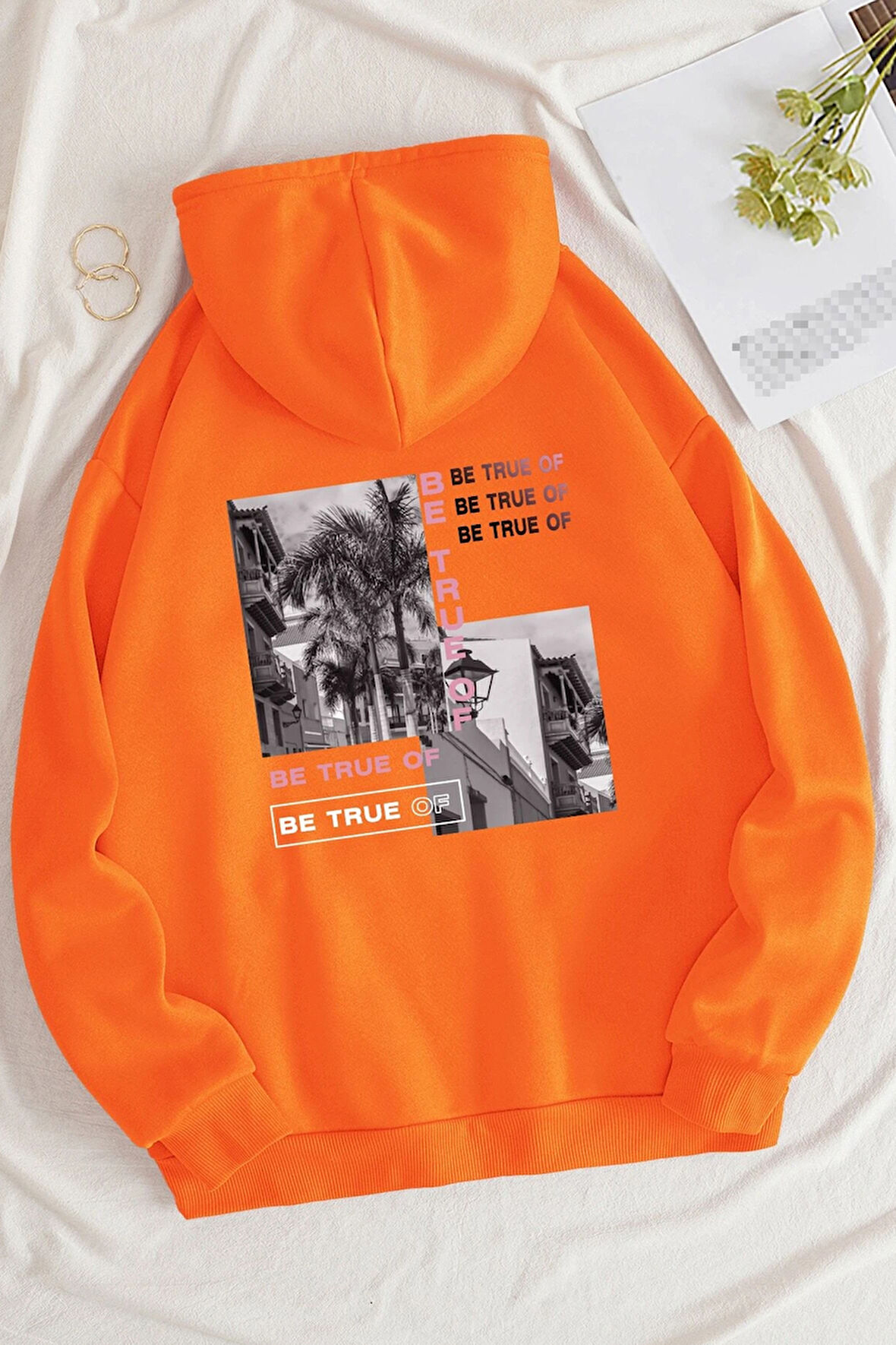 Uyguntarz Be True Of  Baskılı Sweatshirt