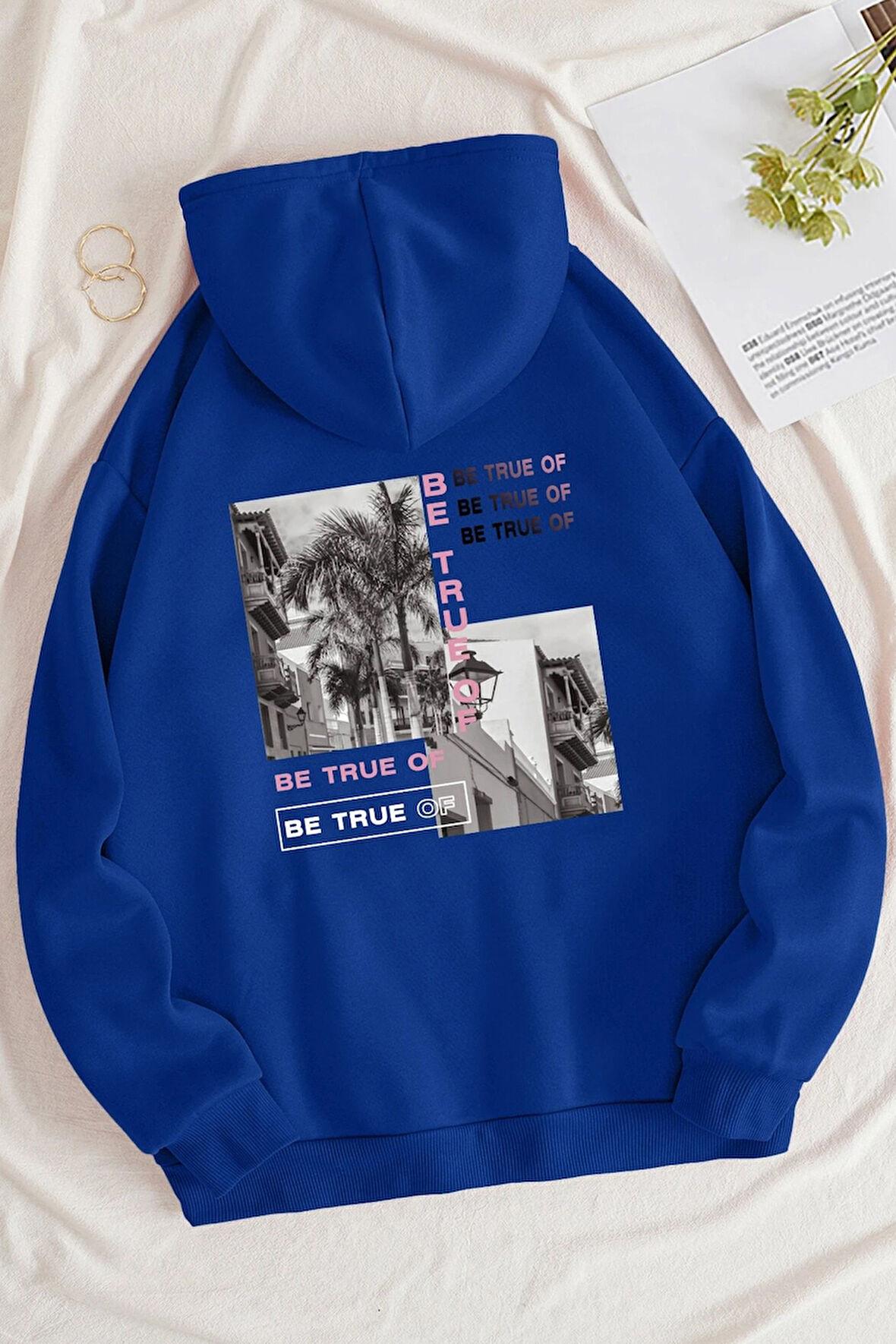 Uyguntarz Be True Of  Baskılı Sweatshirt