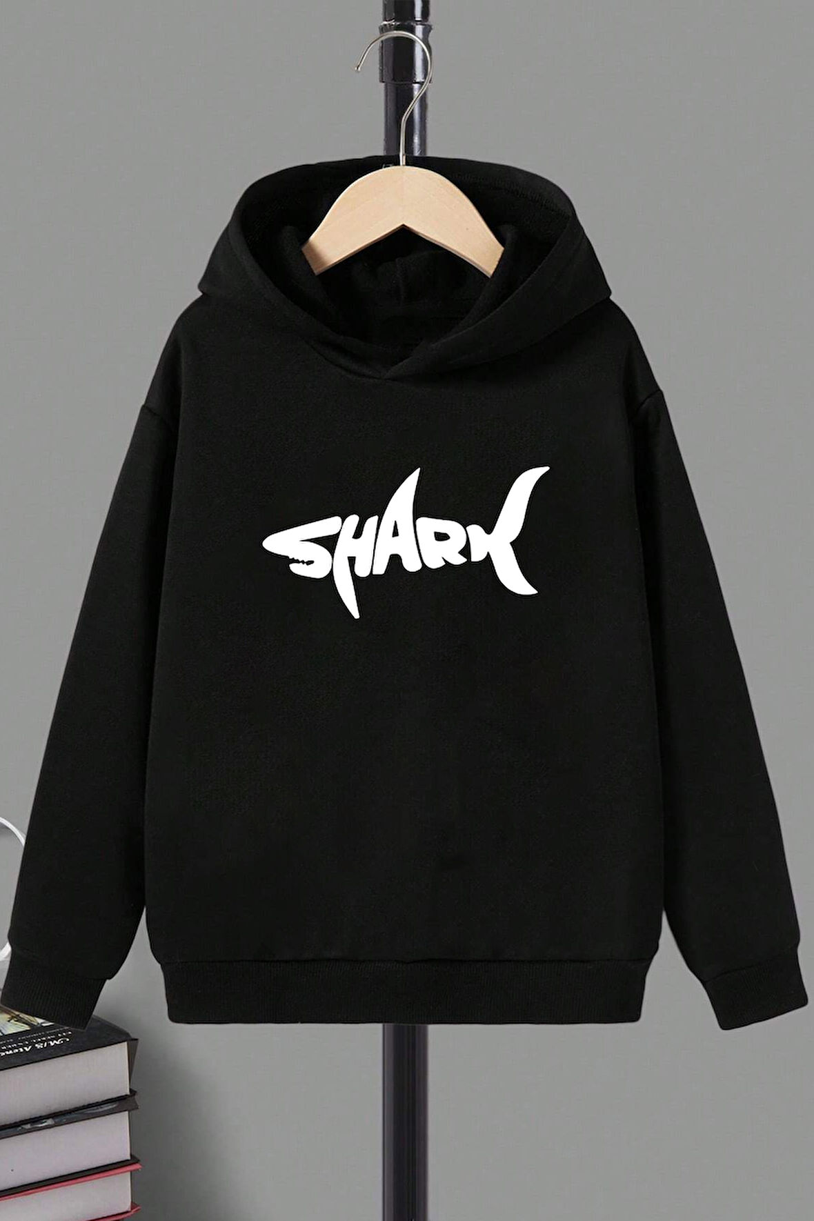 Uyguntarz Çocuk Shark Baskılı Sweatshirt