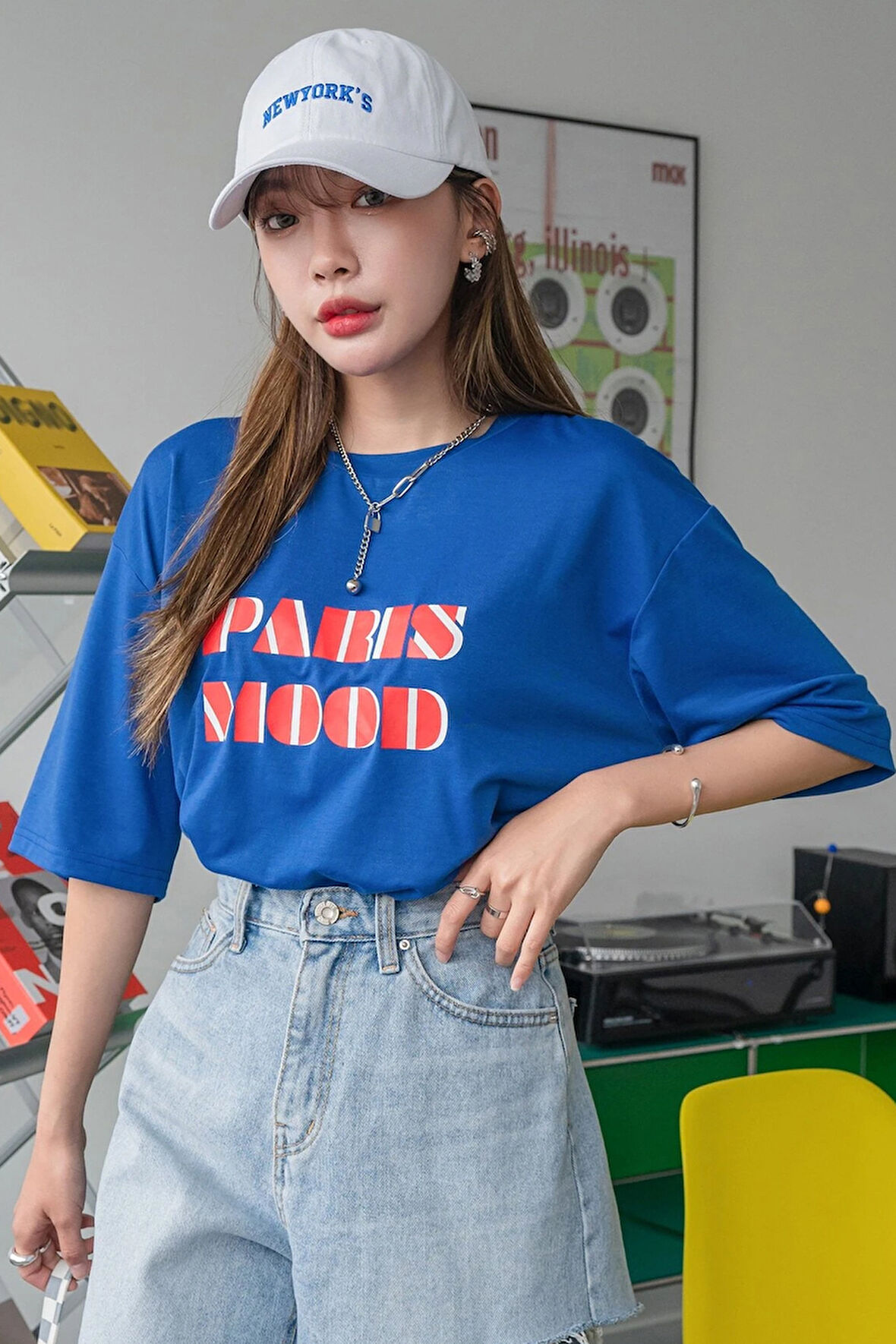 Uyguntarz Unisex Paris Mood Baskılı Tasarım Tshirt