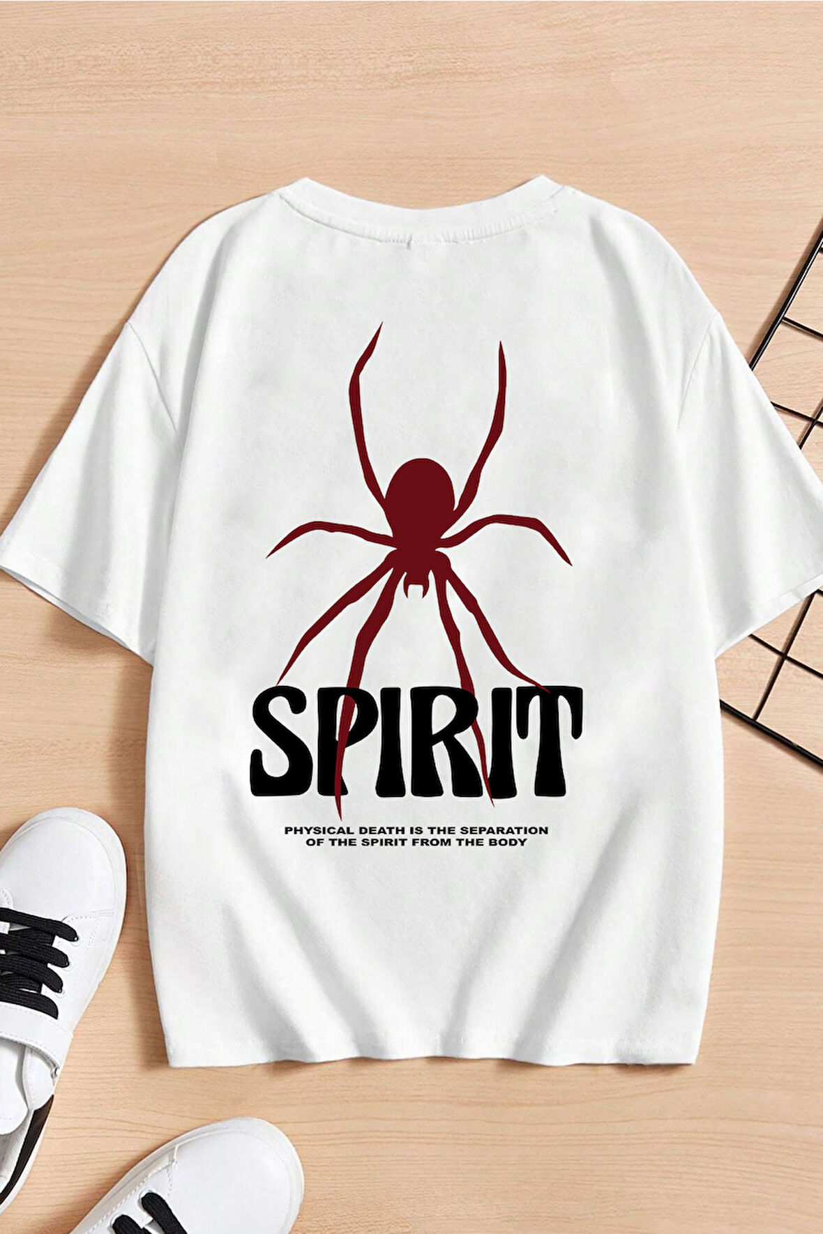 Çocuk Spirit Baskılı Pamuklu Tshirt