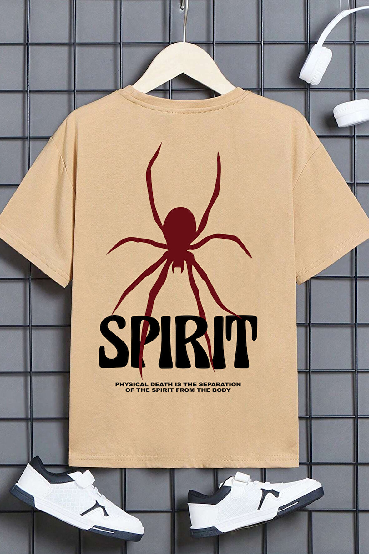 Uyguntarz Çocuk Spirit Baskılı Pamuklu Tshirt
