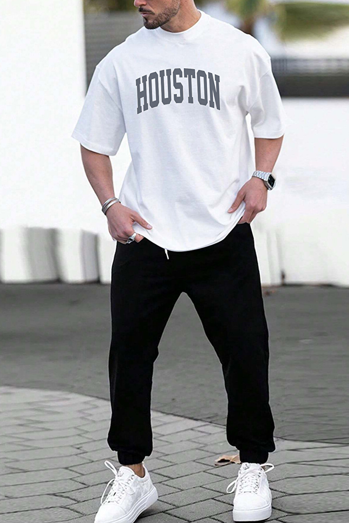 Uyguntarz Unisex  Houston 2'li Eşofman Takımı