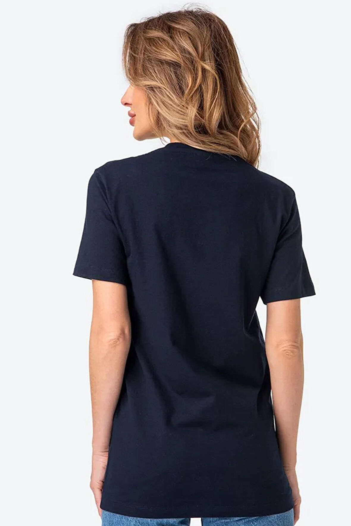 Uyguntarz Unisex  Pamuklu Oversize Basic Tshirt