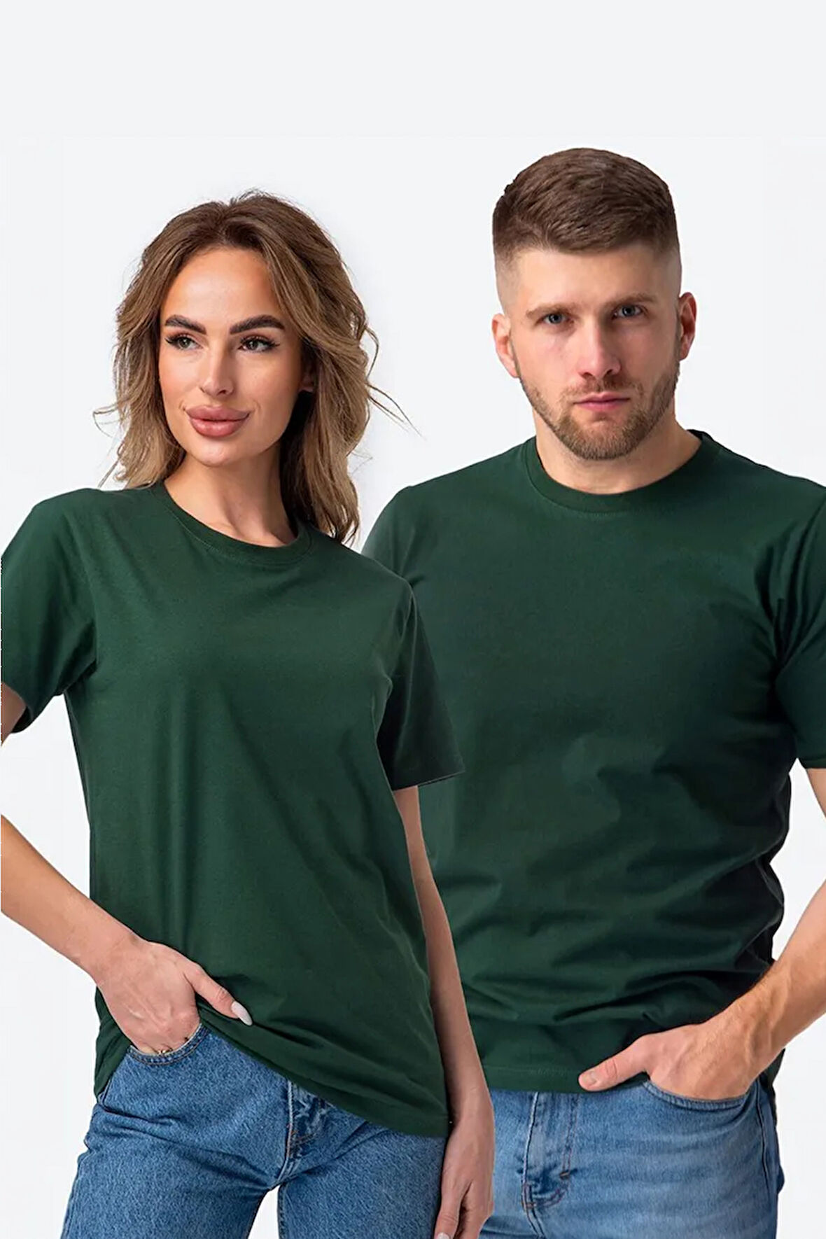 Uyguntarz Unisex  Pamuklu Oversize Basic Tshirt