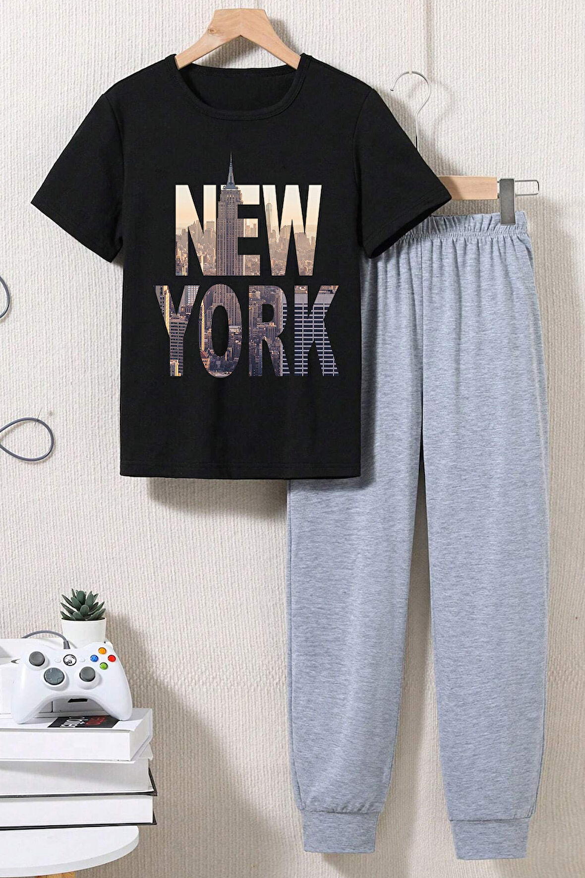Uyguntarz Çocuk New York Alt - Üst Eşofman Takımı