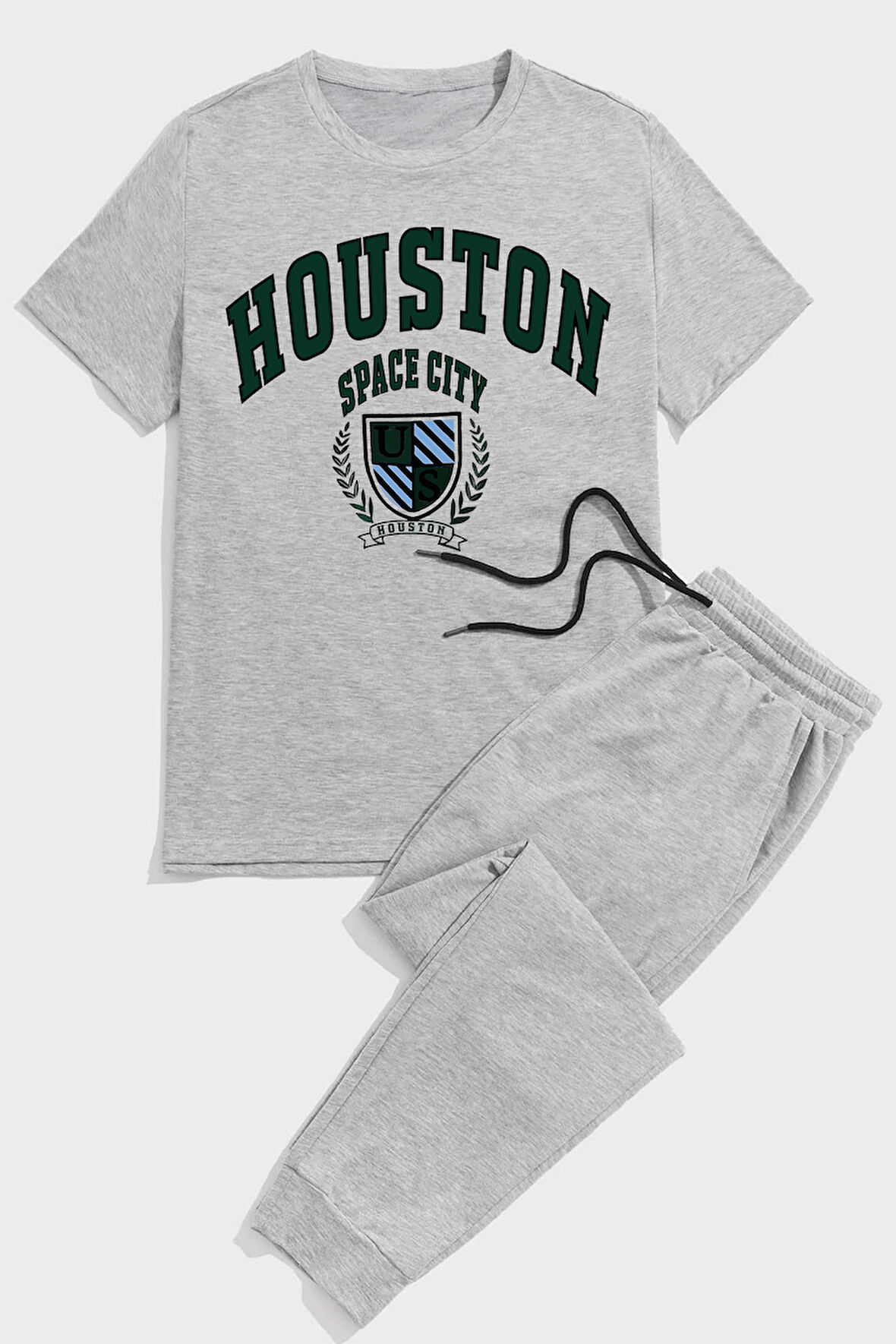 Uyguntarz Unisex Houston Baskılı Eşofman Takımı