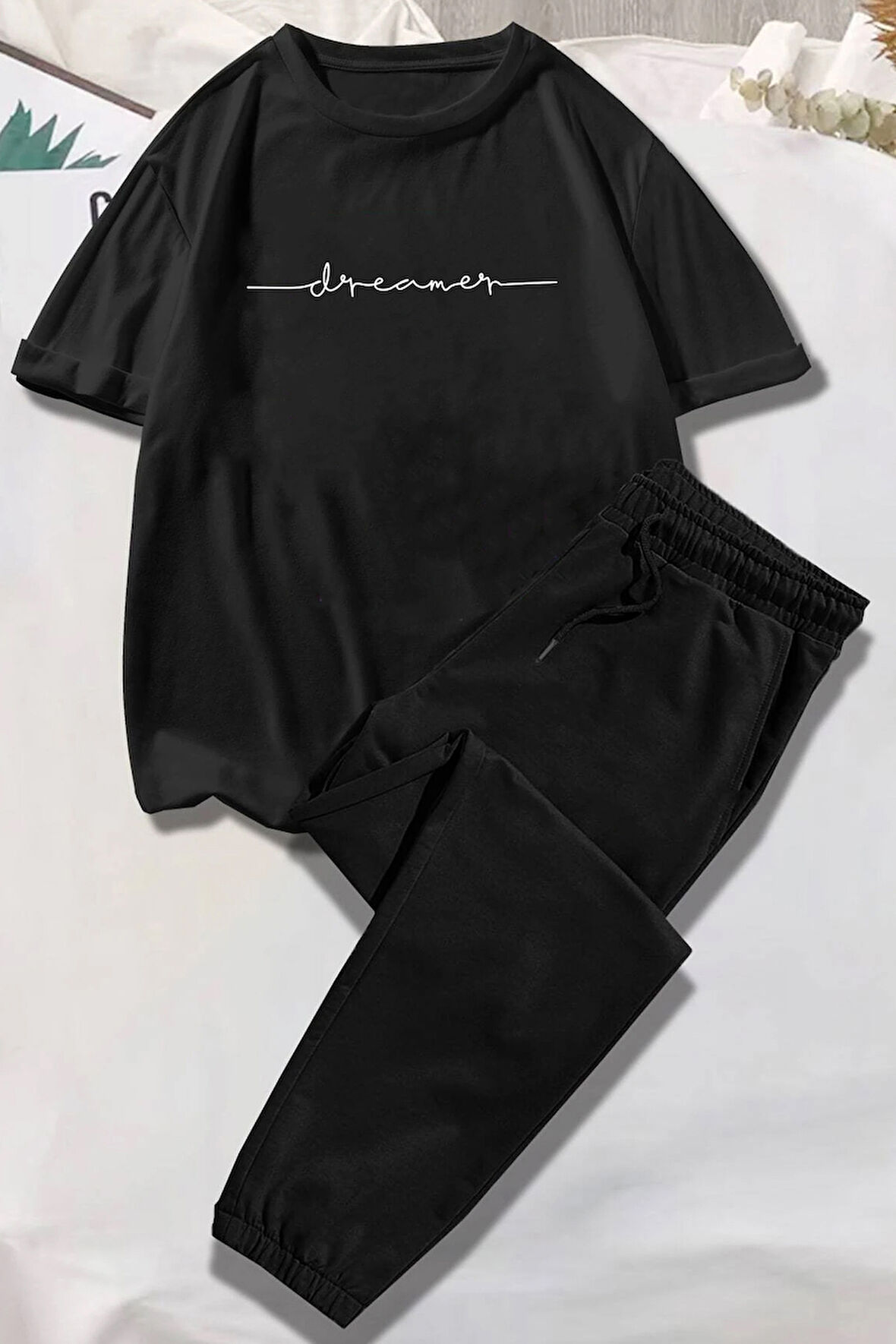 Uyguntarz Unisex Dreamer Baskılı Eşofman Takımı