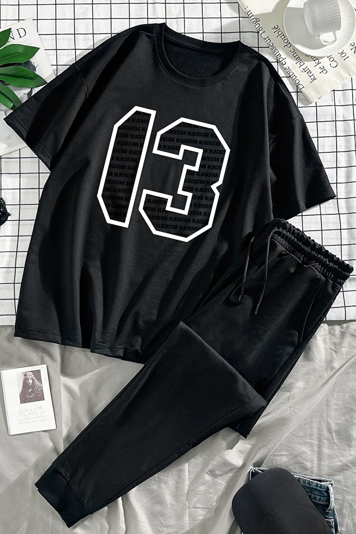 Uyguntarz Unisex 13 Baskılı Eşofman Takımı