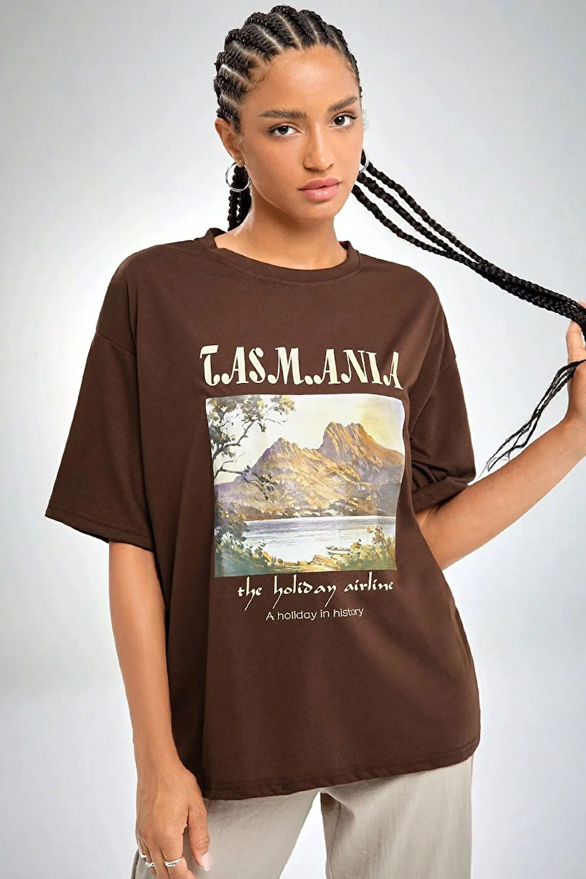 Sırt Baskılı Tasarım Tshirt