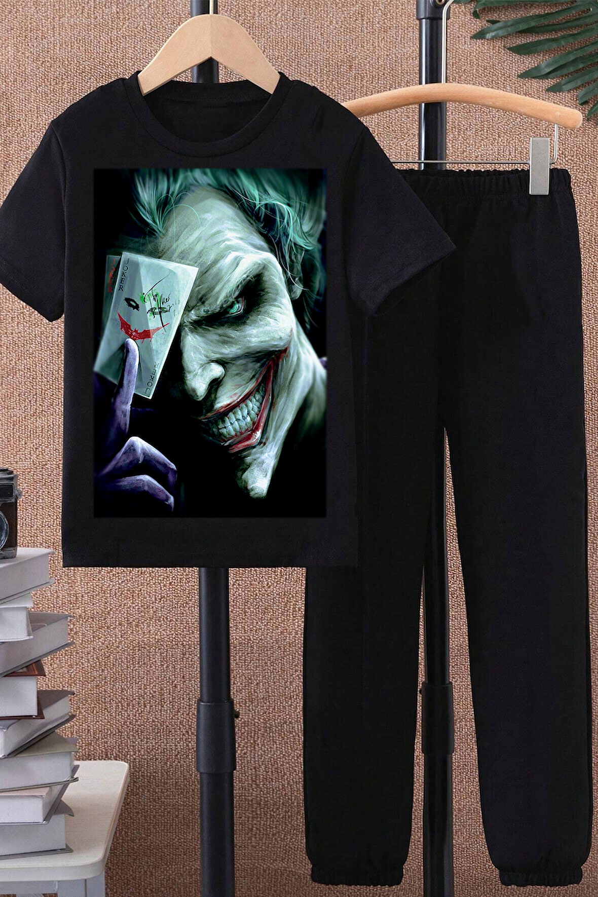 Uyguntarz Çocuk Joker Baskılı Alt - Üst Eşofman Takımı