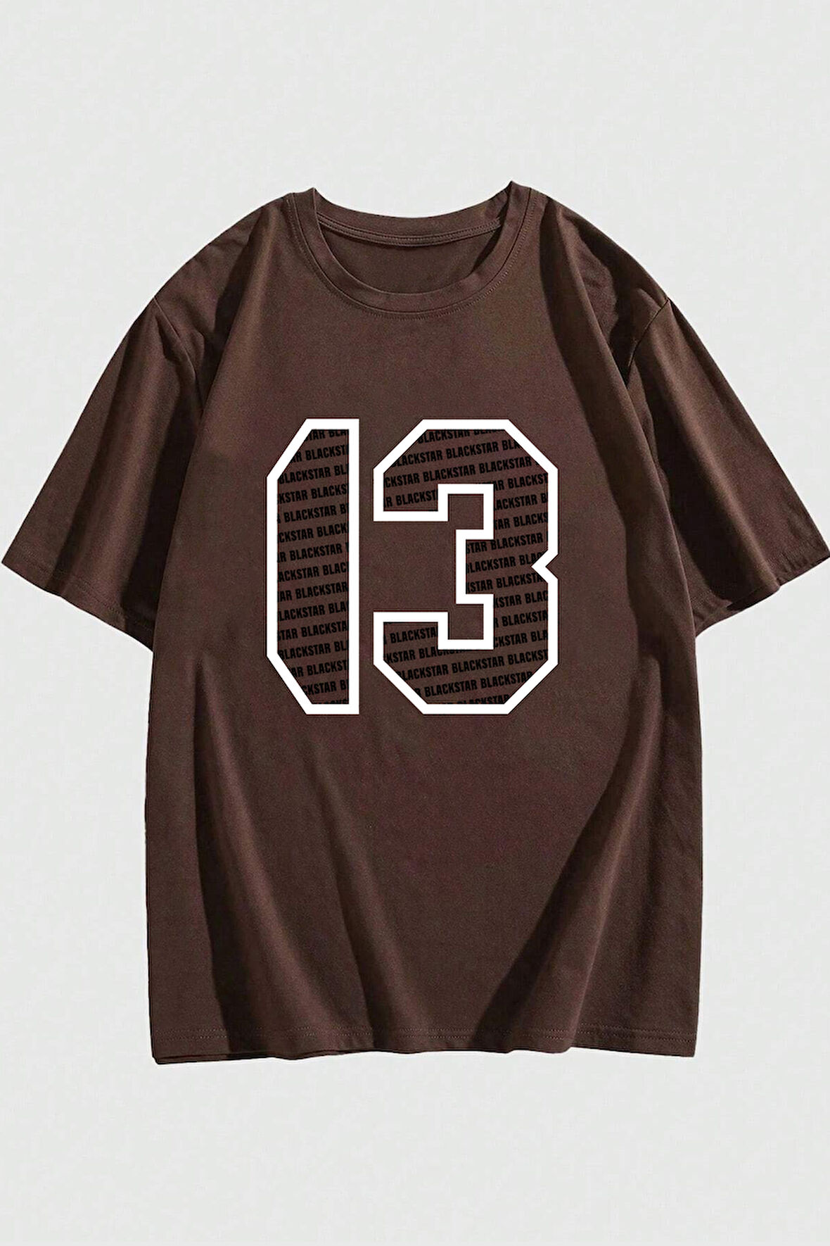 Uyguntarz Erkek 13 Baskılı Oversize Tshirt