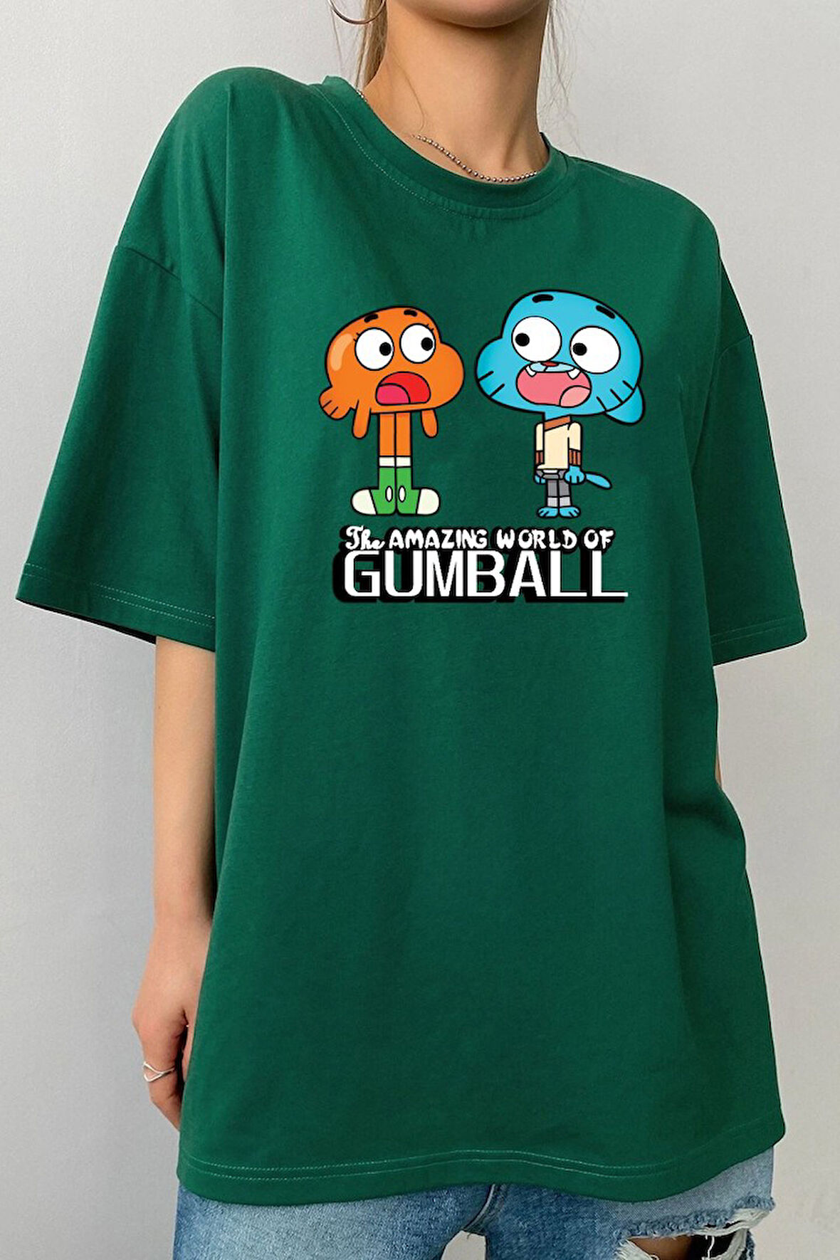 Uyguntarz Unisex Gumball Baskılı T-shirt