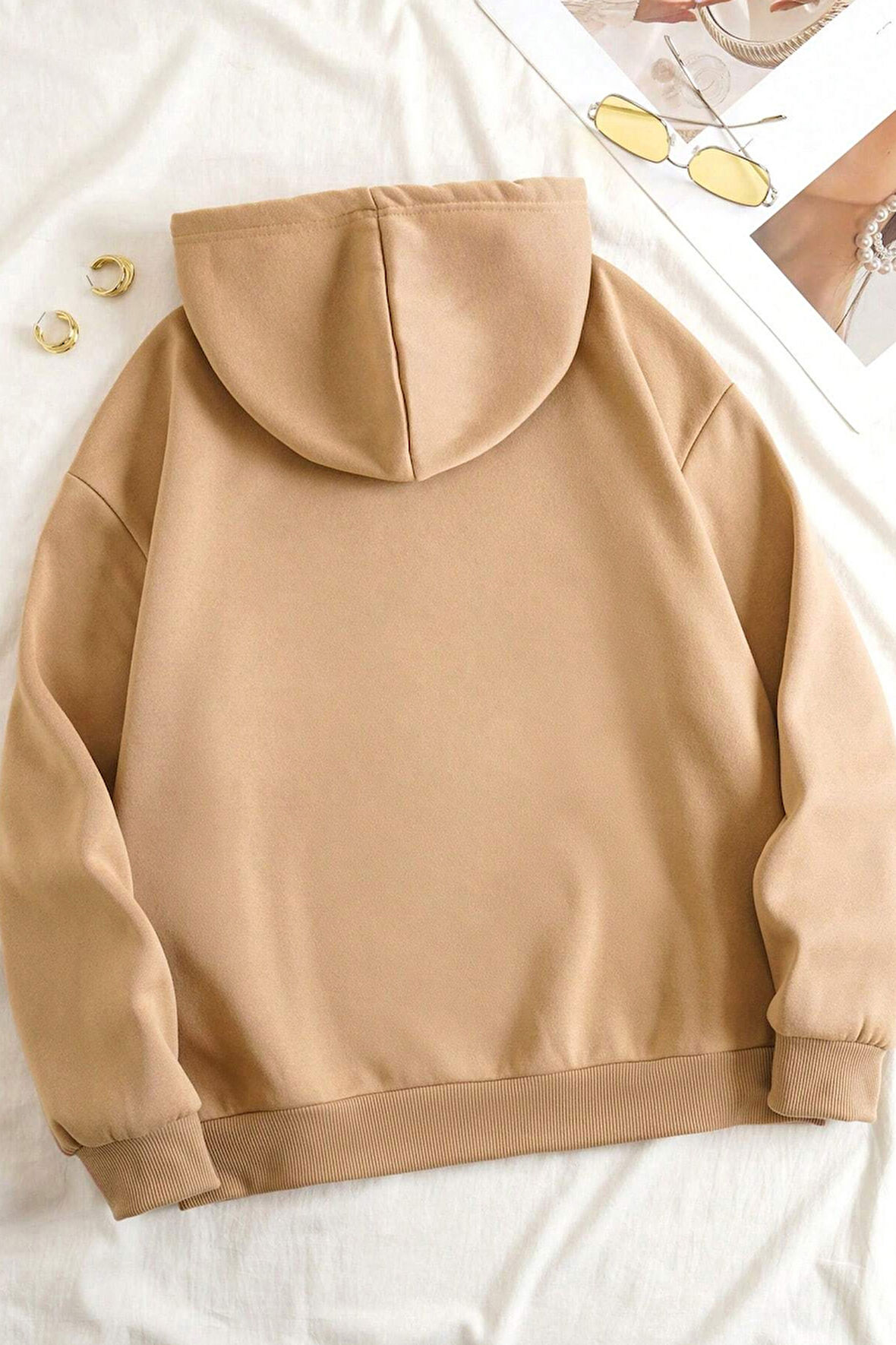 Uyguntarz Classical Baskılı Oversize Sweatshirt