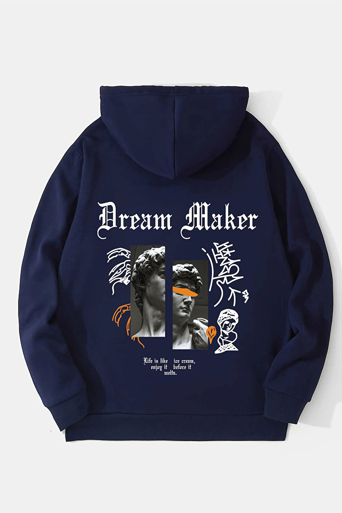 Uyguntarz Dream Maker Baskılı Unisex Oversize Sweatshirt