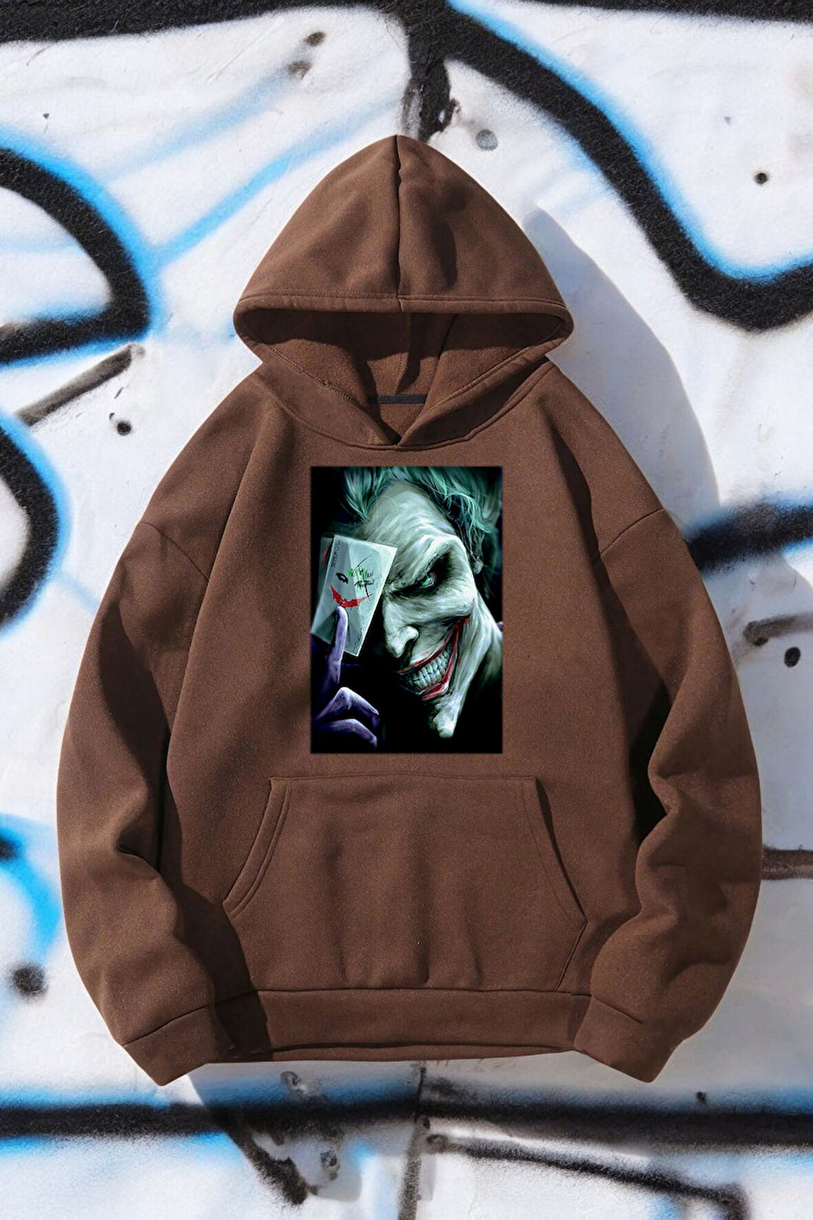 Uyguntarz Poster Baskılı Unisex Oversize Sweatshirt
