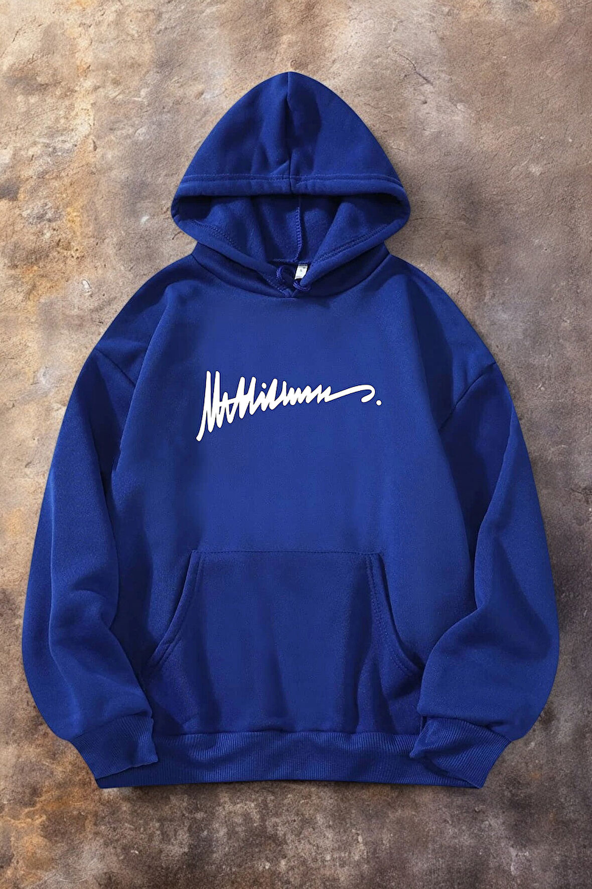 Uyguntarz Grafiti imza Baskılı Oversize Sweatshirt